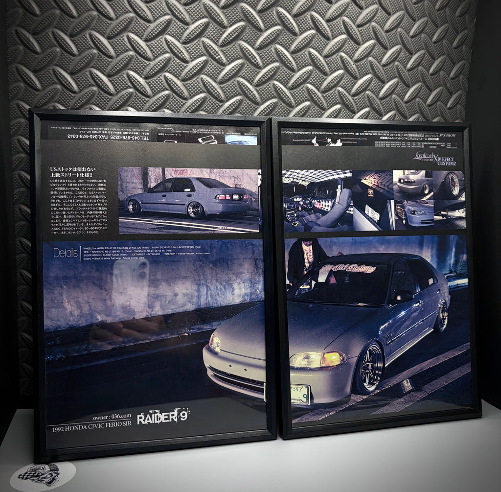 HONDA  collection From Japan (16X11)-SET