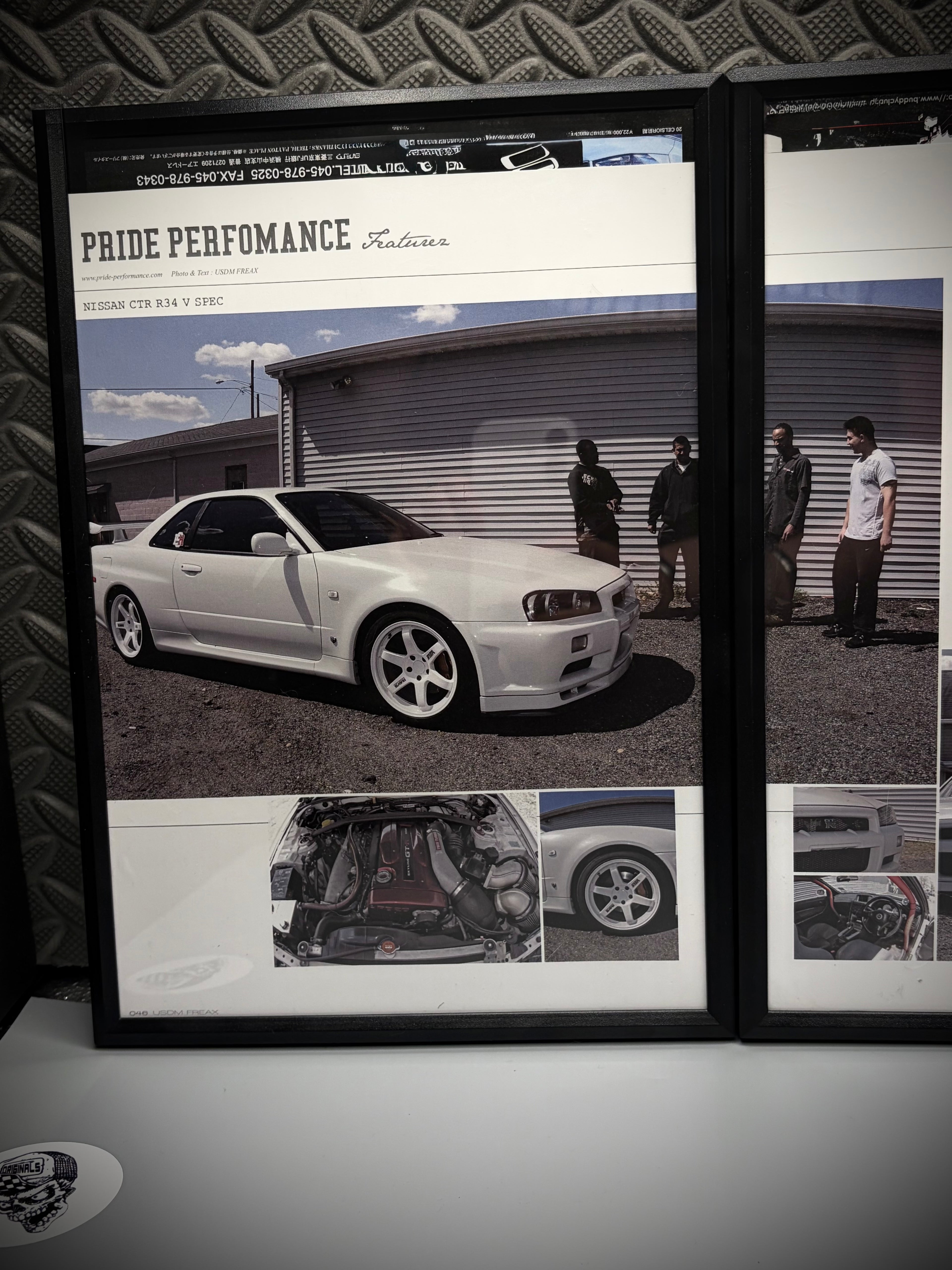 NISSAN r34 collection From Japan (16X11)-SET