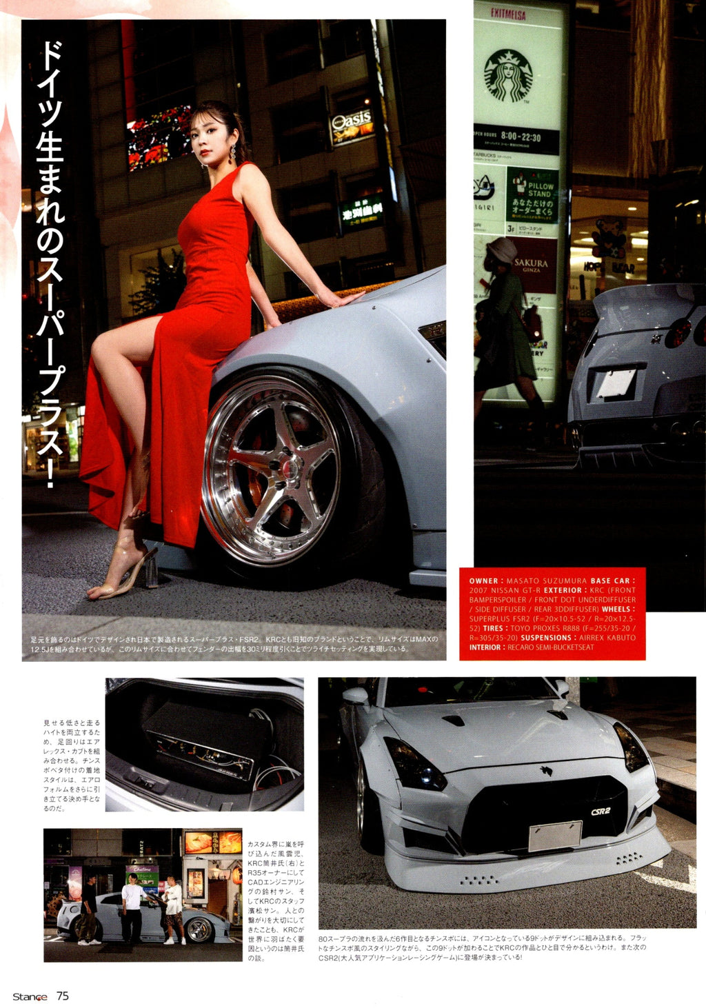 NISSAN R35 collection from Japan (16x11)-SET