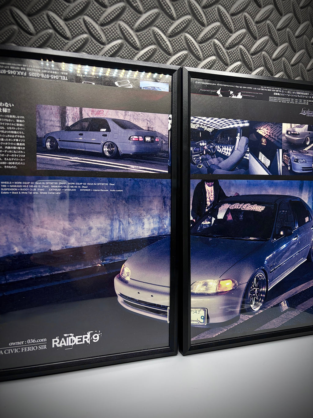 HONDA  collection From Japan (16X11)-SET