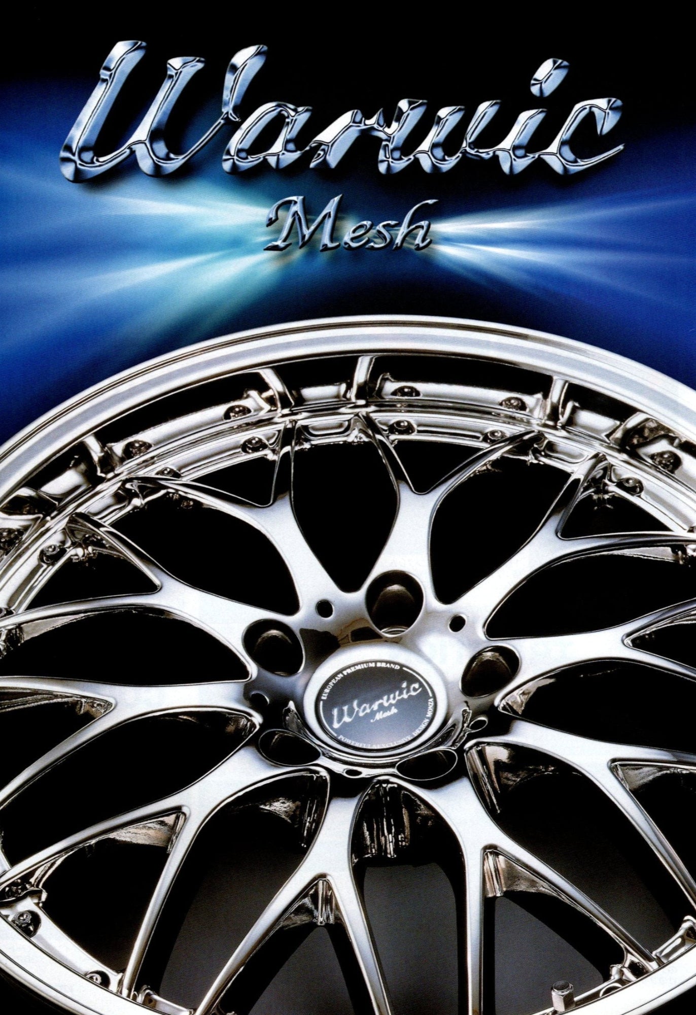 WHEELS WARWICK collection  from Japan (8X11)-SINGLE