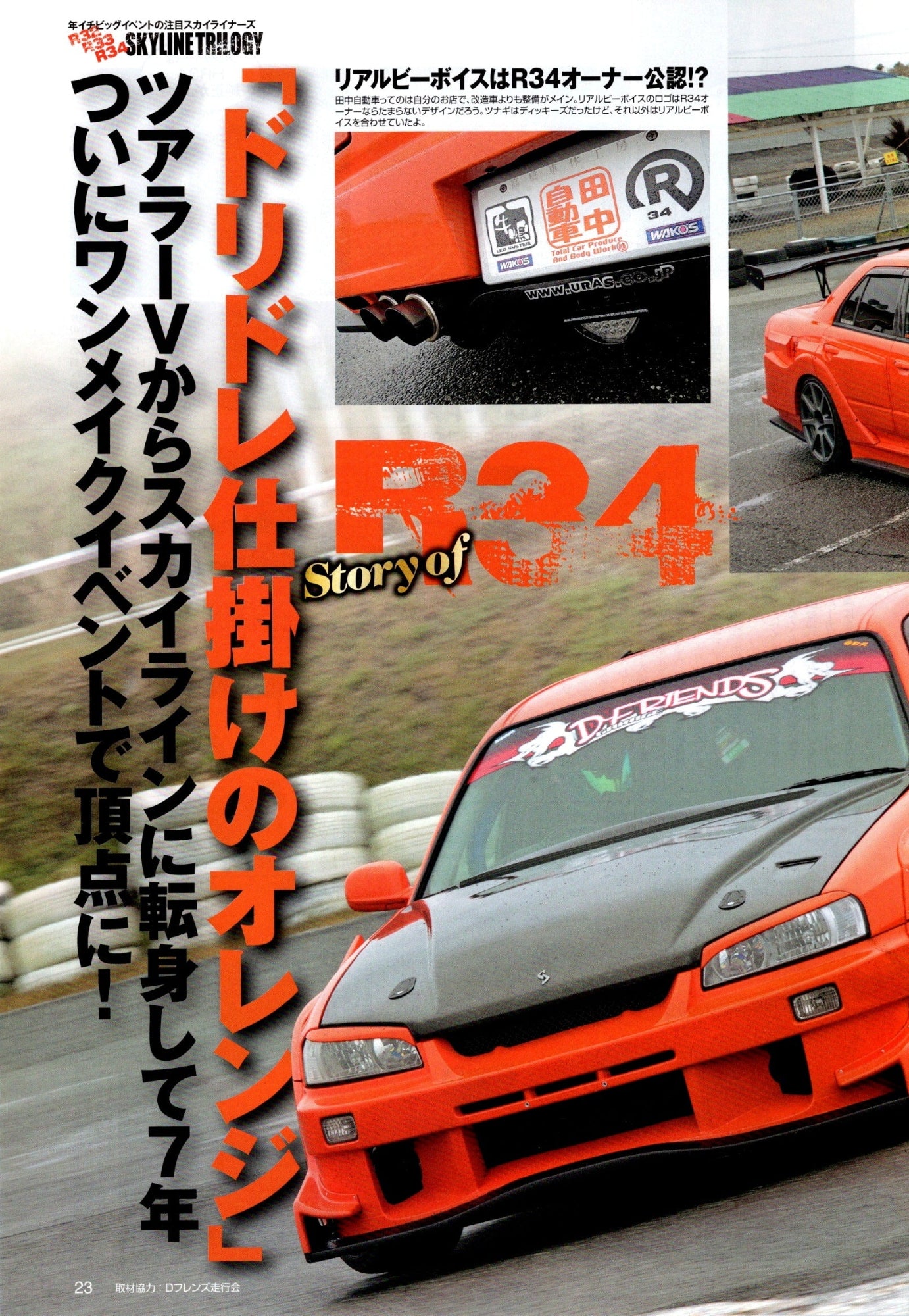 NISSAN R34 collection from Japan (16x11)-SET