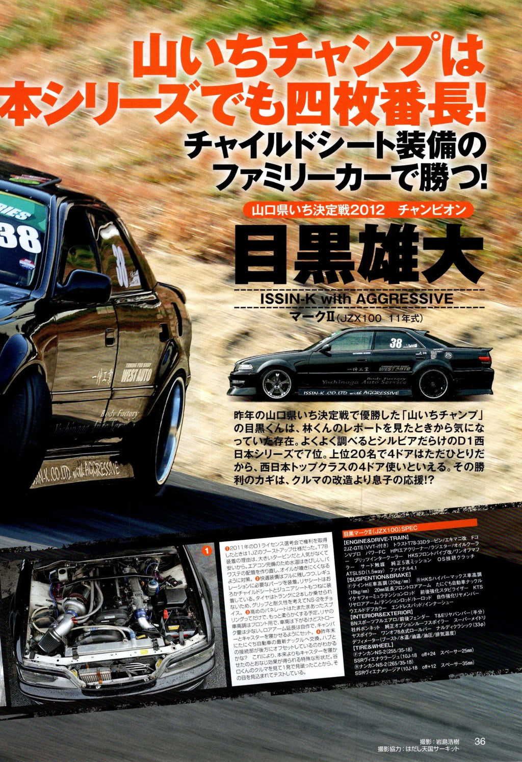 TOYOTA MARK II collection from Japan (16x11)-SET