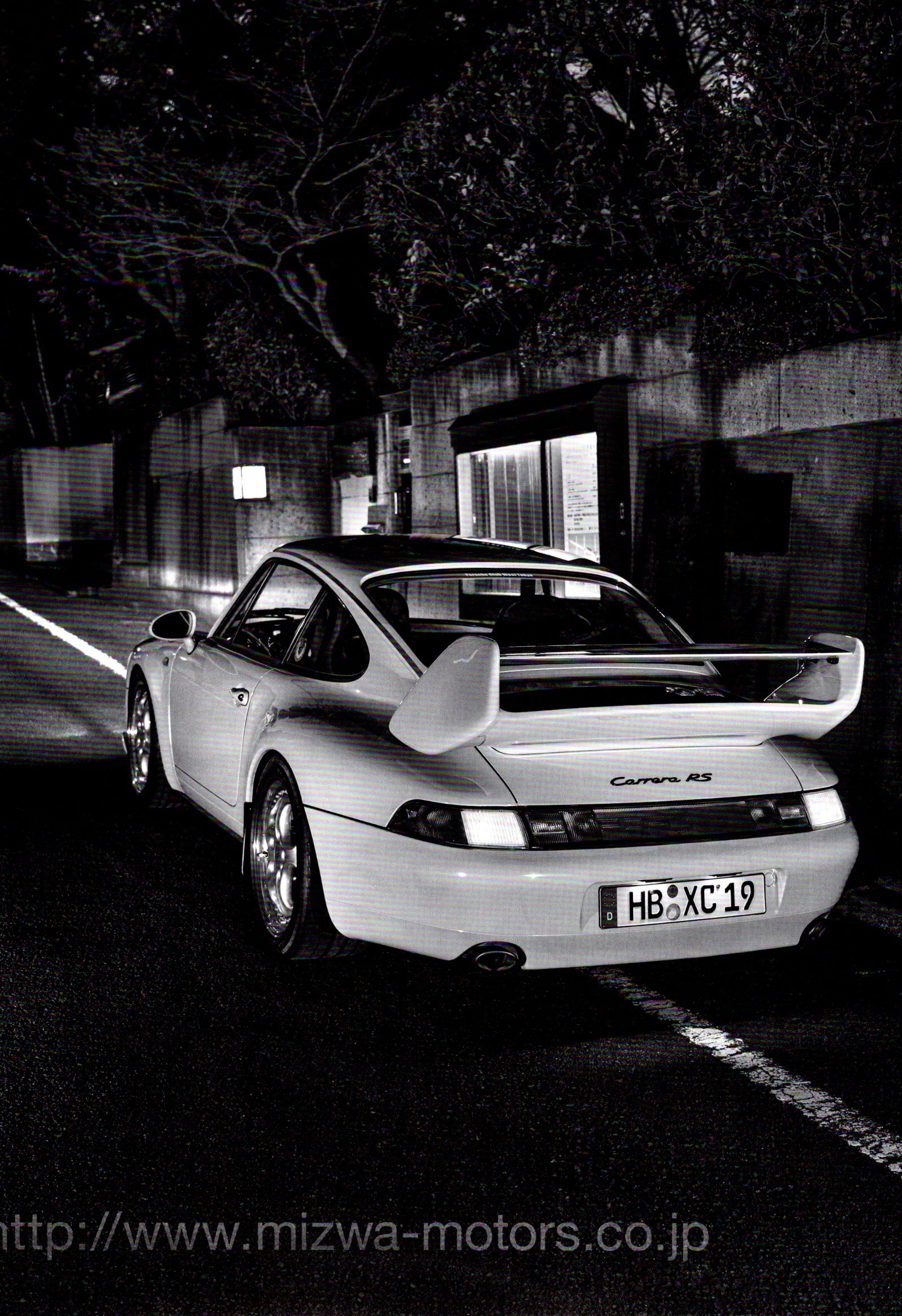PORSCHE CARRERA (RS) collection  from Japan (8X11)-SINGLE