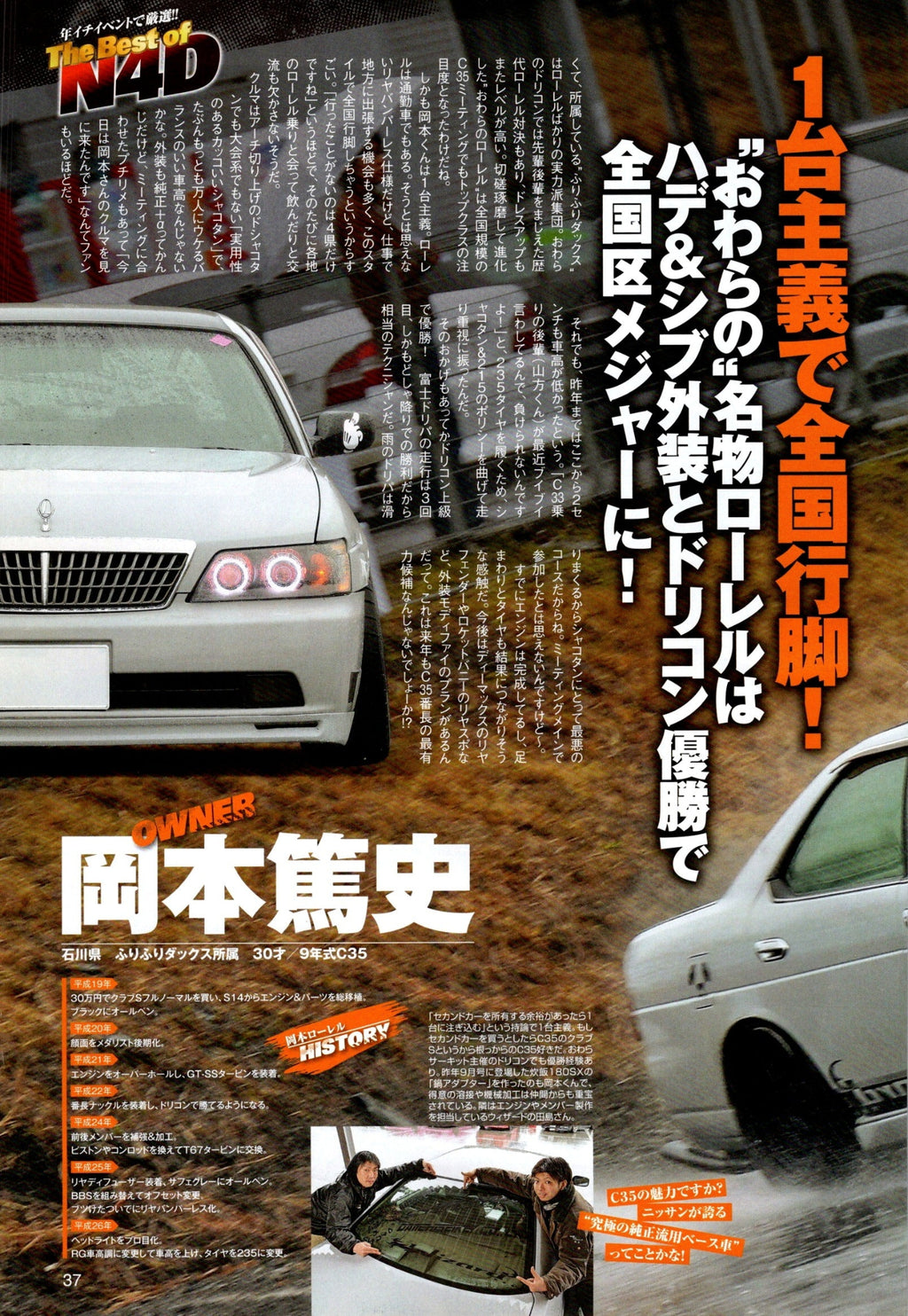 NISSAN LAUREL (C35) collection from Japan (16x11)-SET