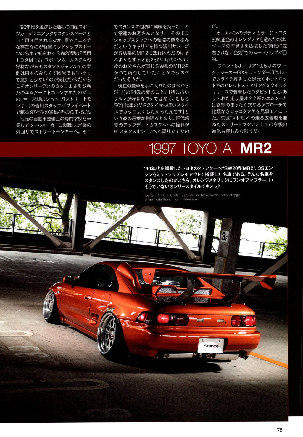 TOYOTA MR2 collection  from Japan (16X11)-SET