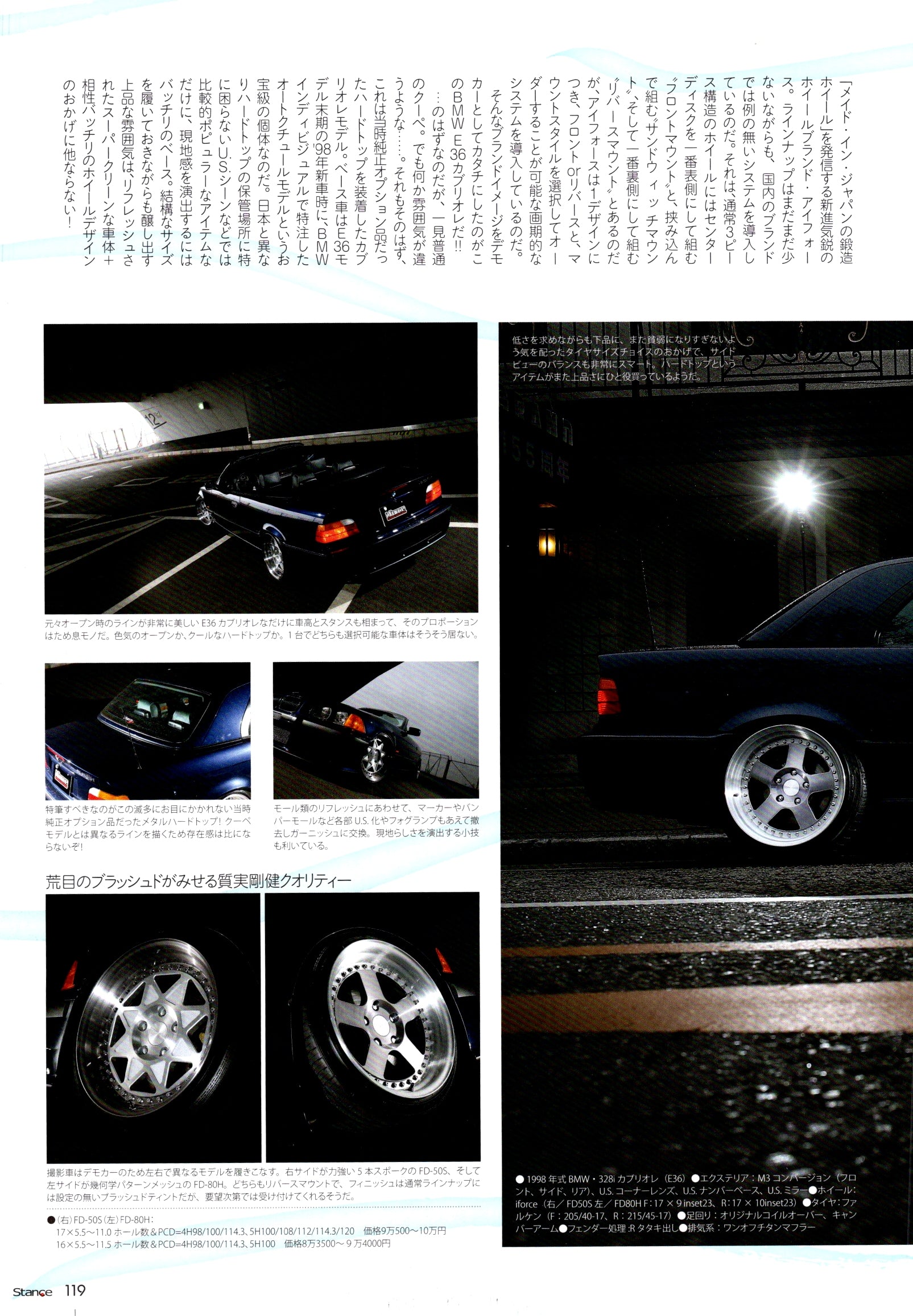BMW E36 X collection From Japan (16X11)SET