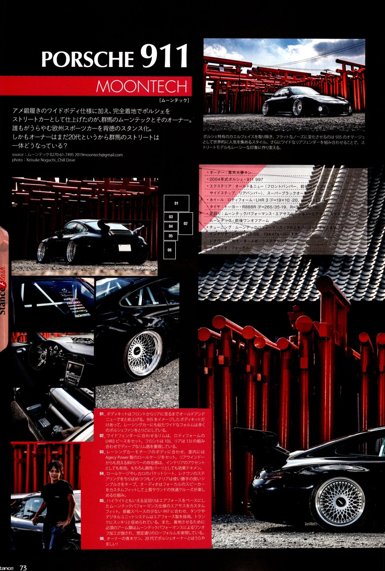 PORSCHE 911  collection  from Japan (16x11)-SET