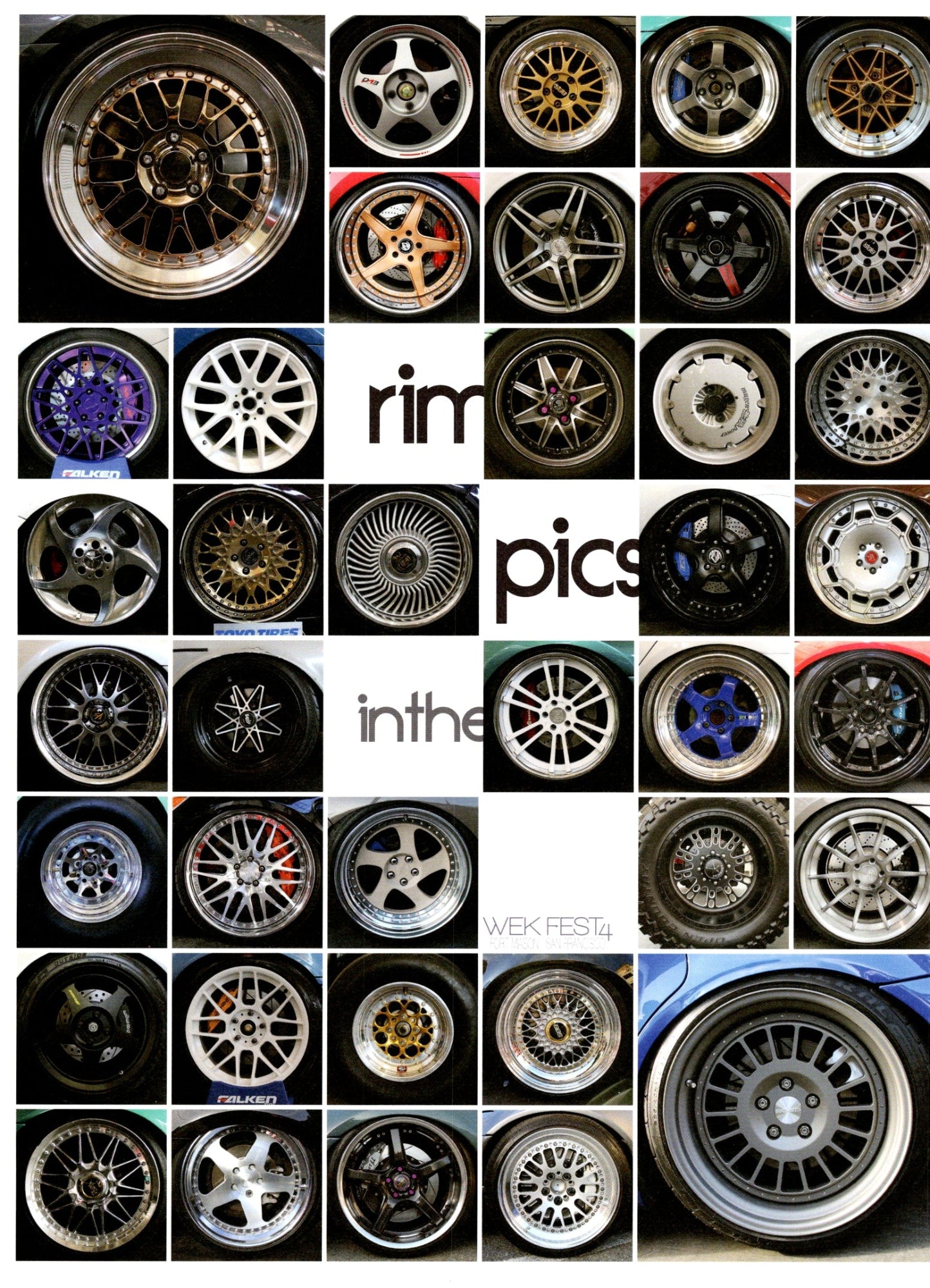 wheels wheels wheels collection USDM (16x11)-SET