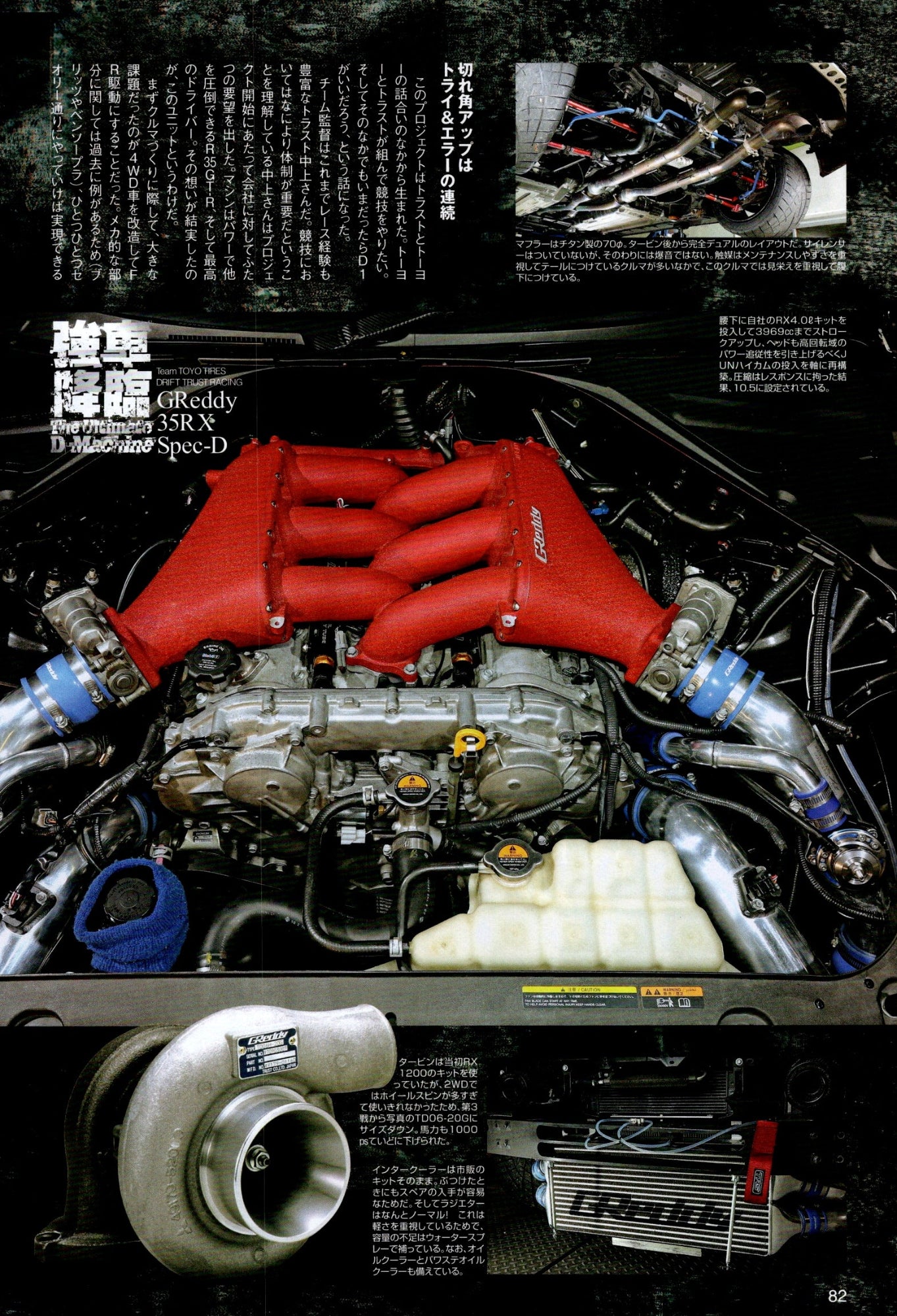 NISSAN GReddy 35R X Spec-D collection  from Japan (16X11)-SET