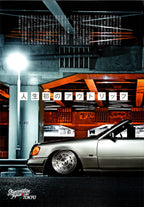 MERCEDES 320CE  collection from JAPAN (16x11)-SET