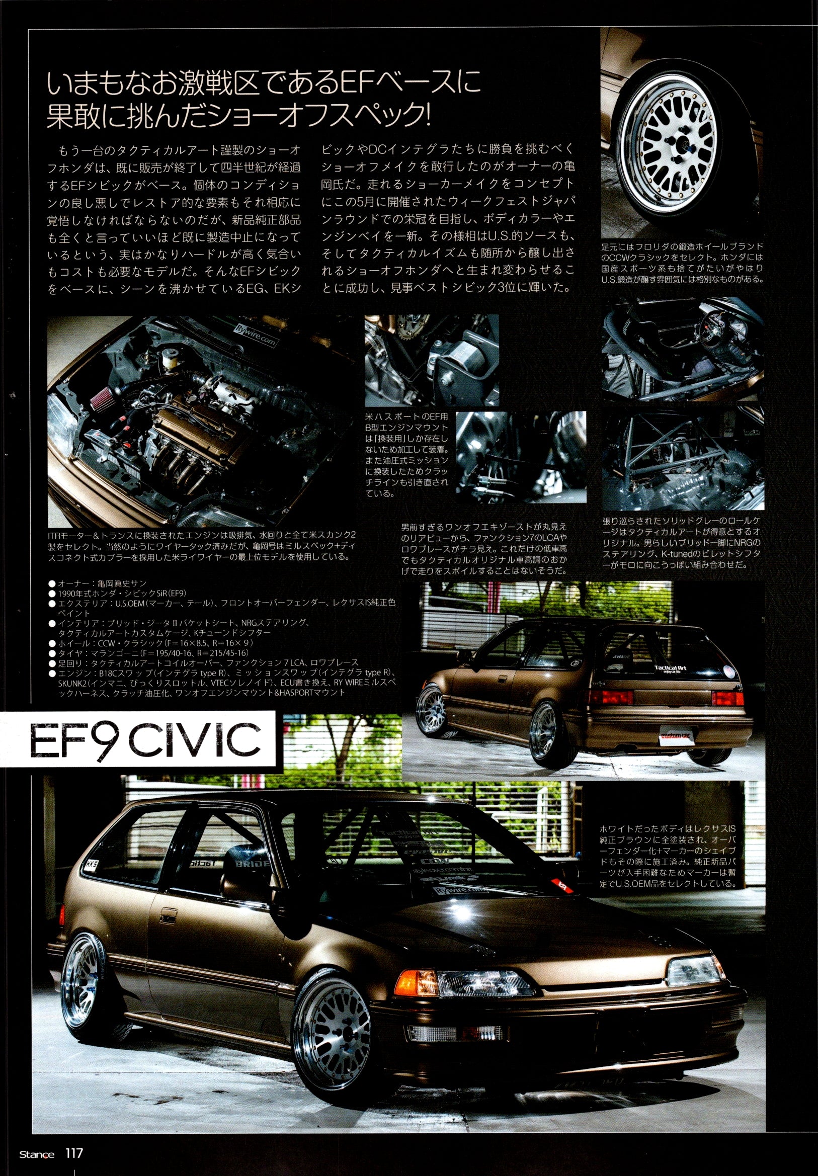 HONDA EF9 collection From Japan (8X11)-SINGLE