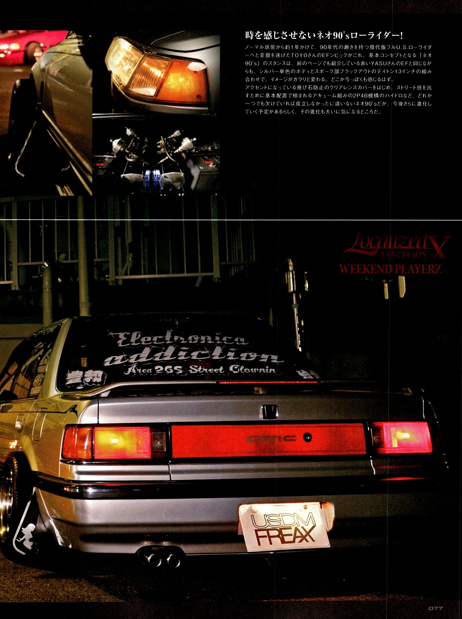 HONDA CIVIC collection From Japan (8X11)-SINGLE