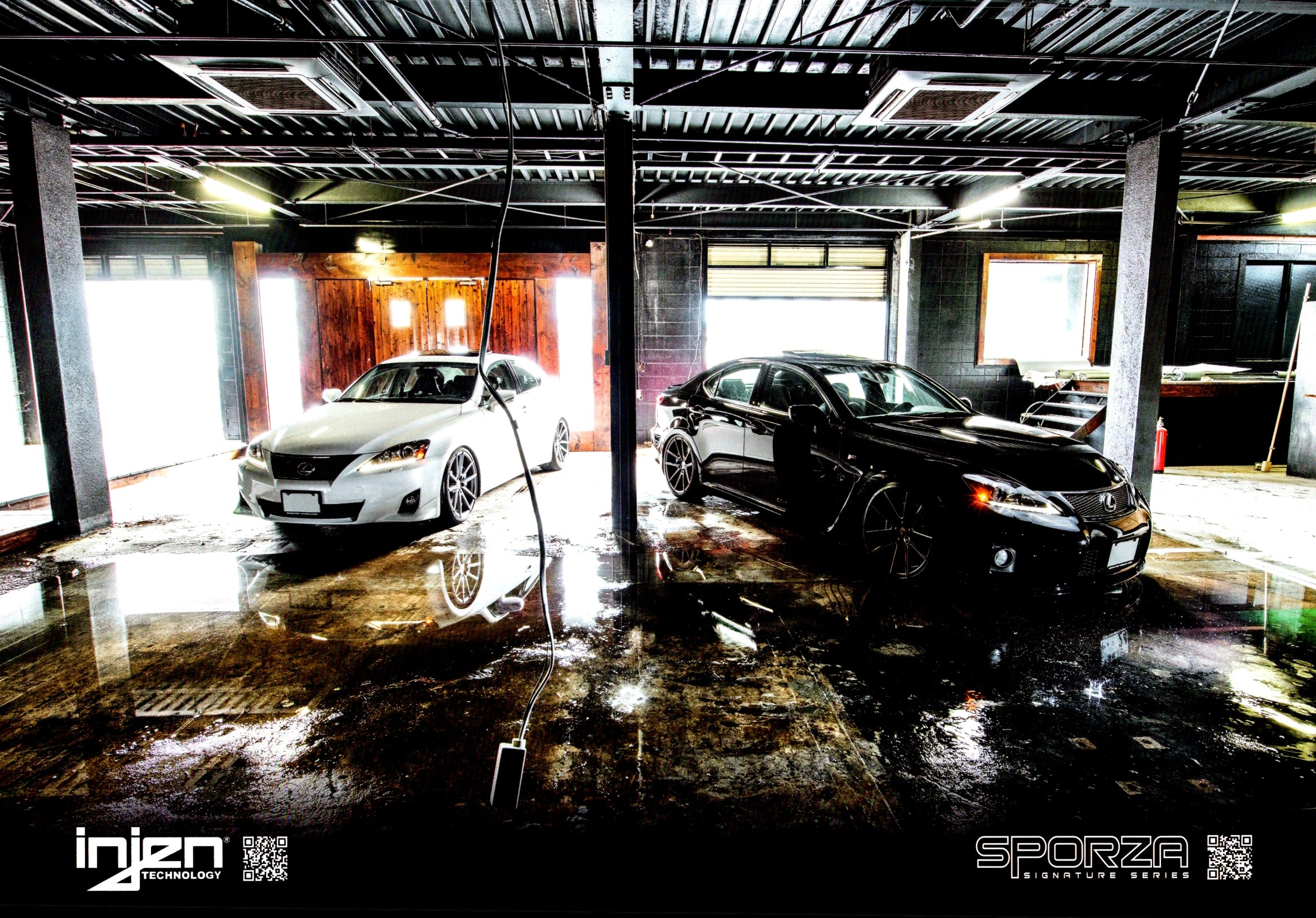 LEXUS X INJEN X SPORZA collection From Japan (8X11)-SINGLE