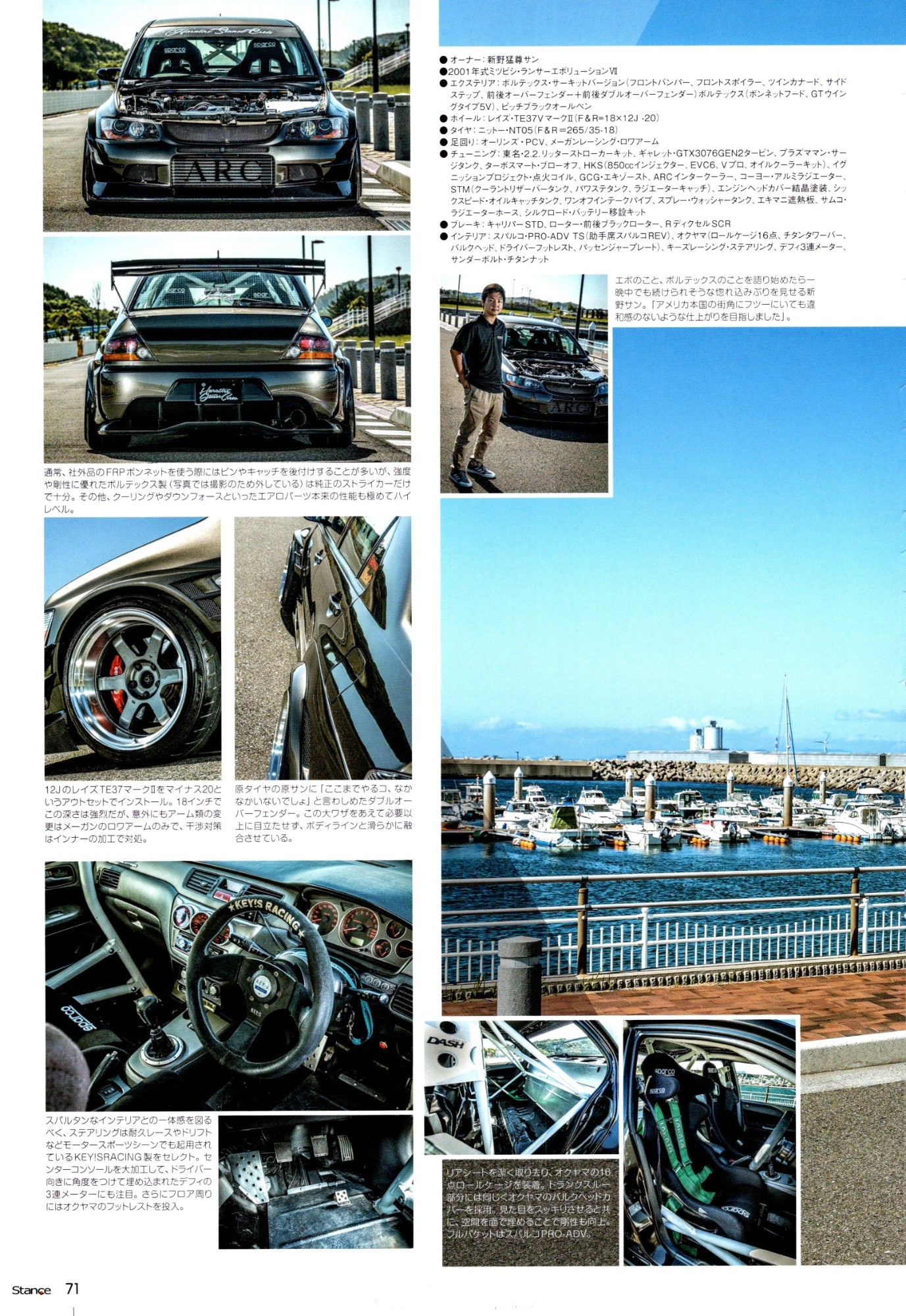 MITSUBISHI LANCER EVOLUTION VII collection From Japan (16X11)-SET