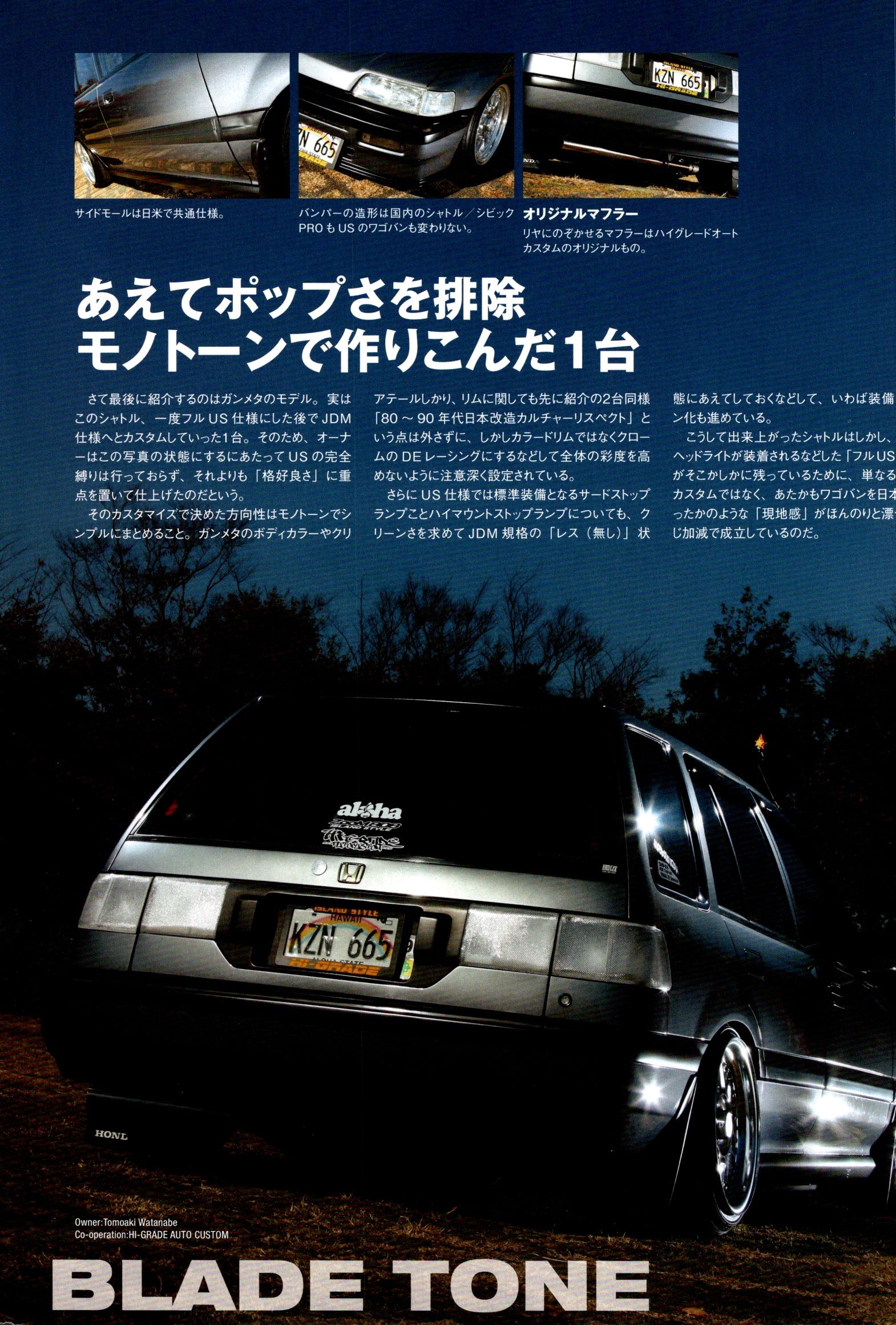 HONDA CIVIC WAGON collection From Japan (8X11)-SINGLE
