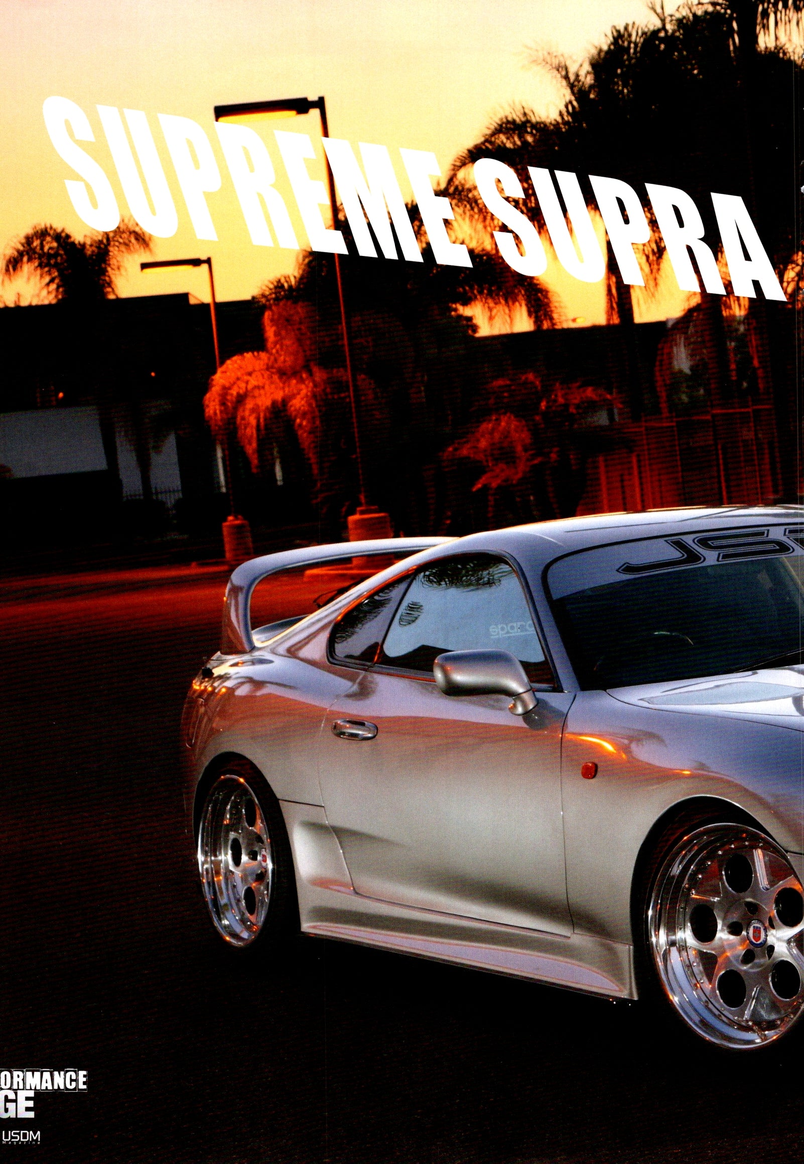 TOYOTA SUPRA 93' collection From Japan (16X11)SET