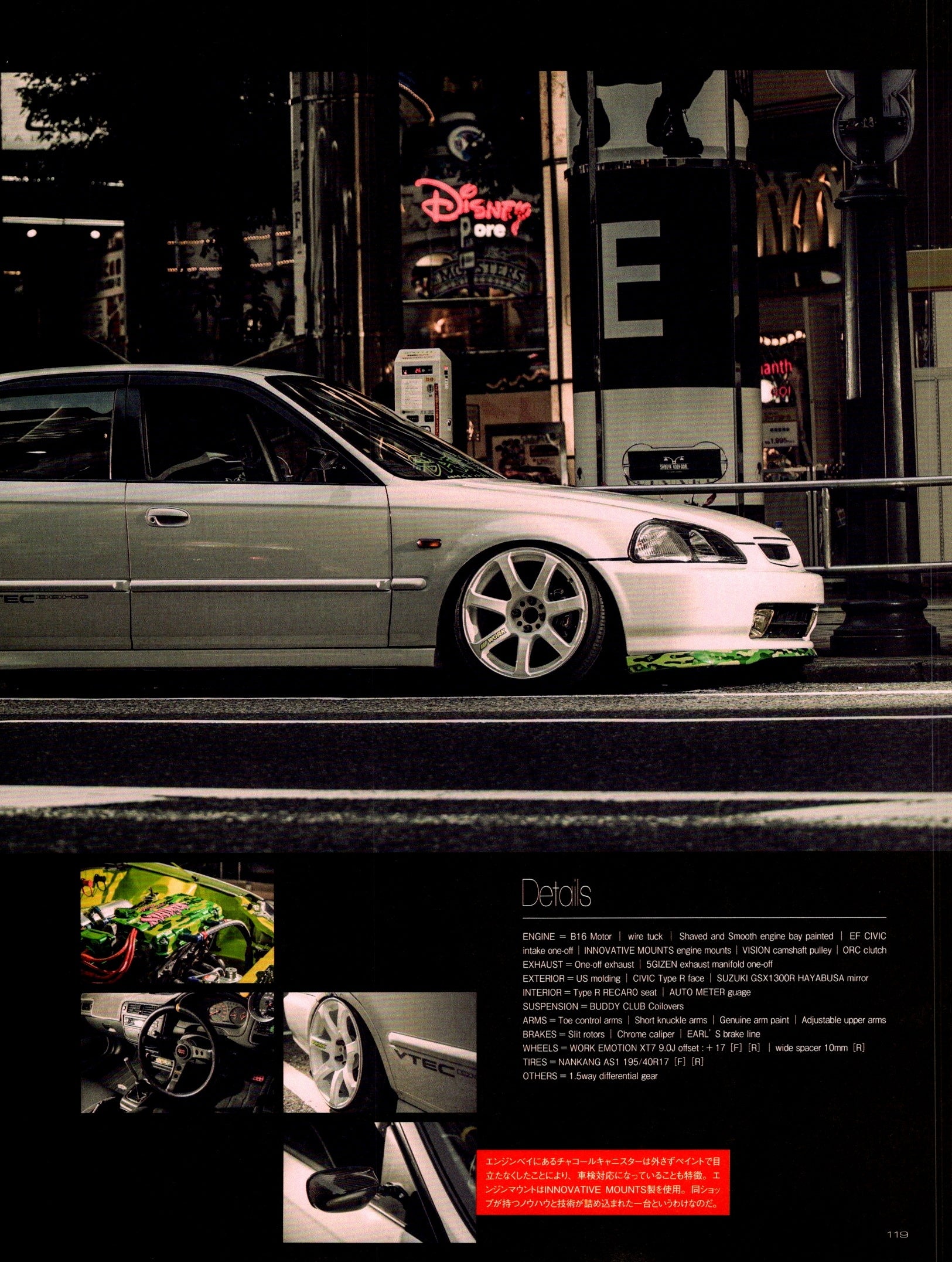 HONDA CIVIC 94'  collection From Japan (16X11)SET
