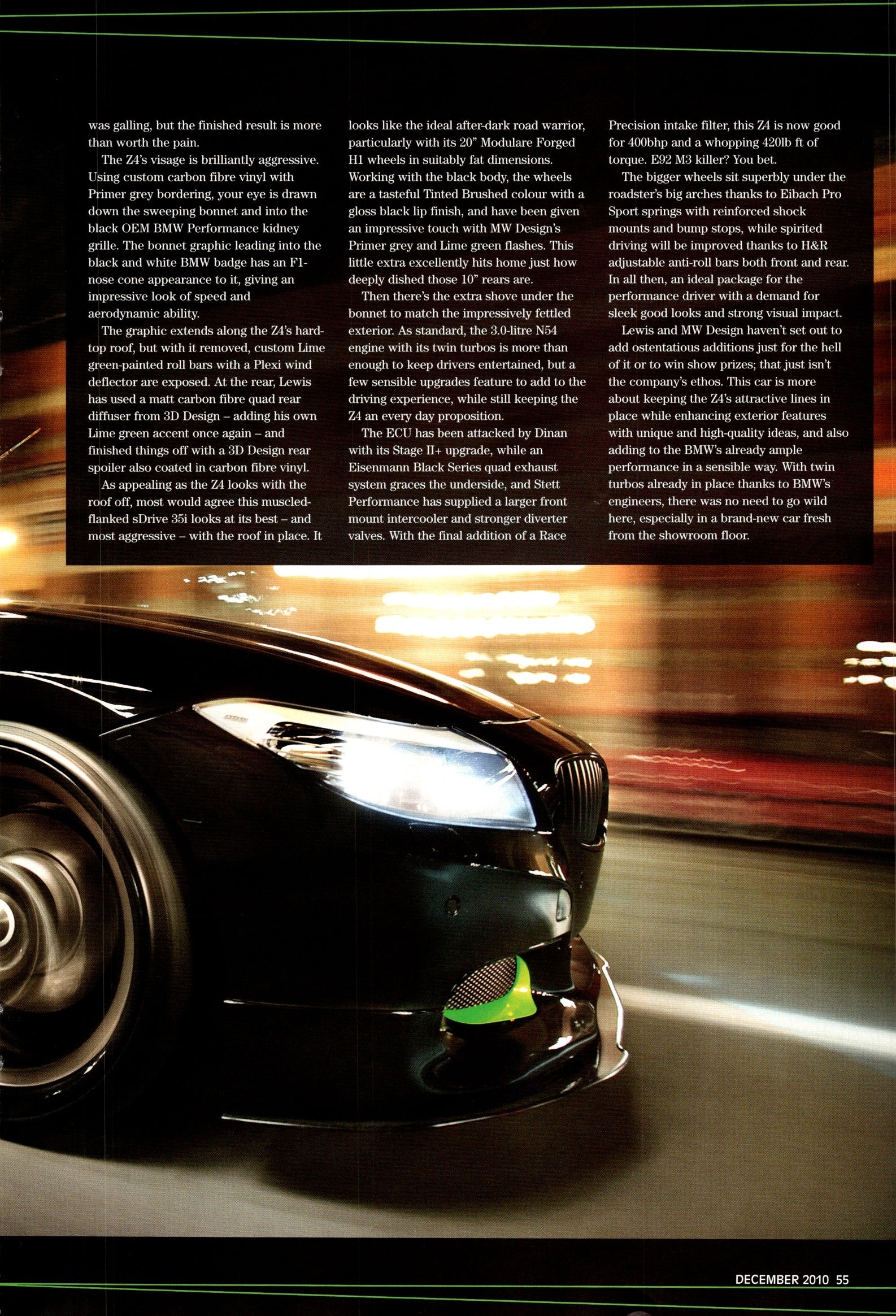 BMW Z4 collection (16X11)SET
