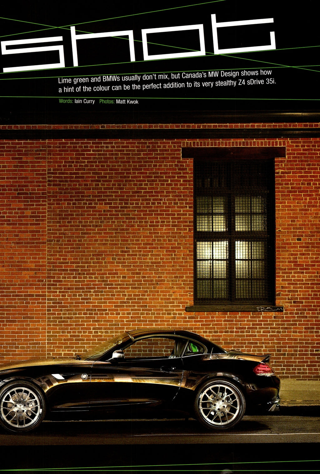BMW Z4 35i collection (16X11)SET