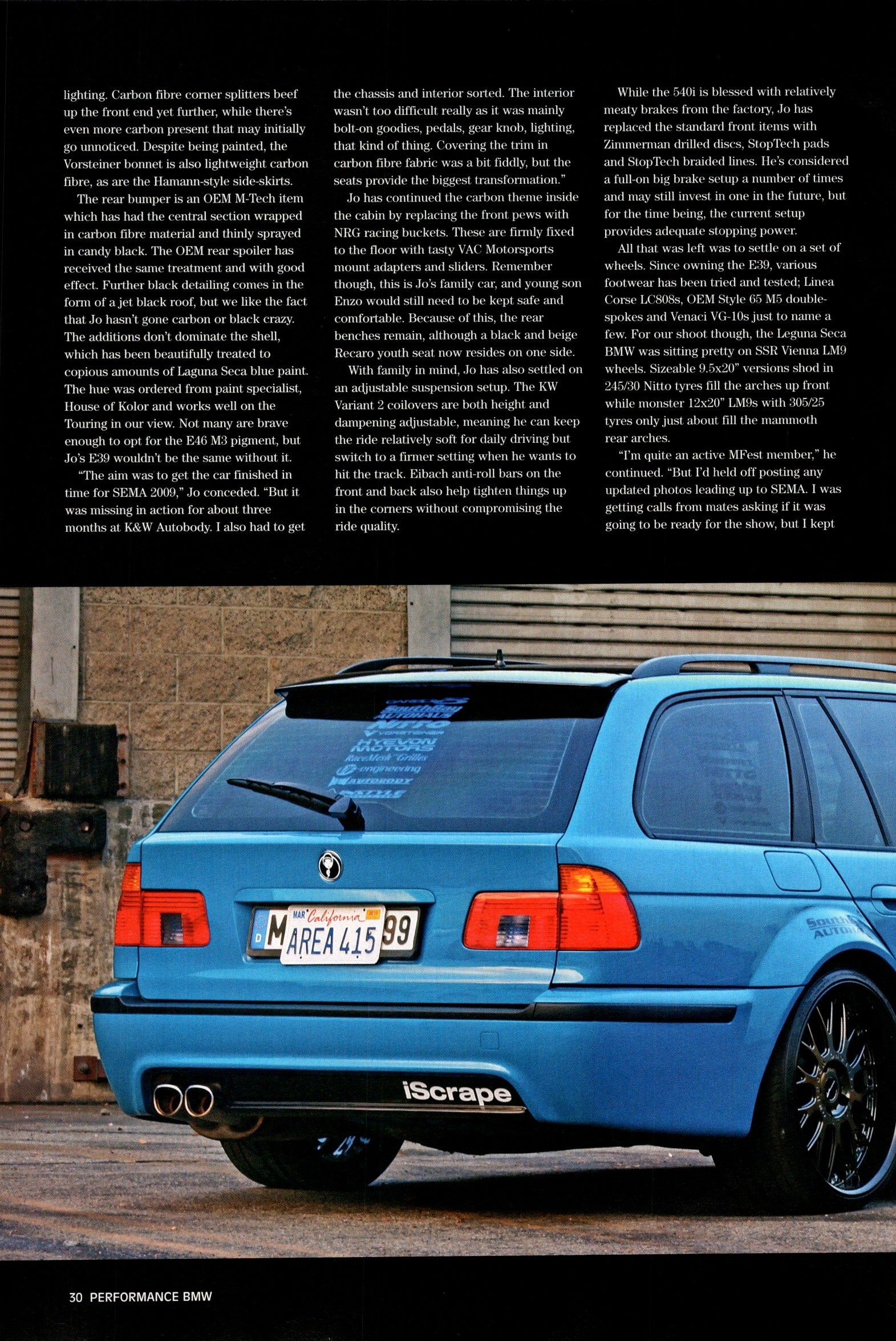 BMW E39  collection (16X11)SET