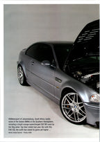 BMW E46 CSL PERFORMANCE collection (16X11)SET