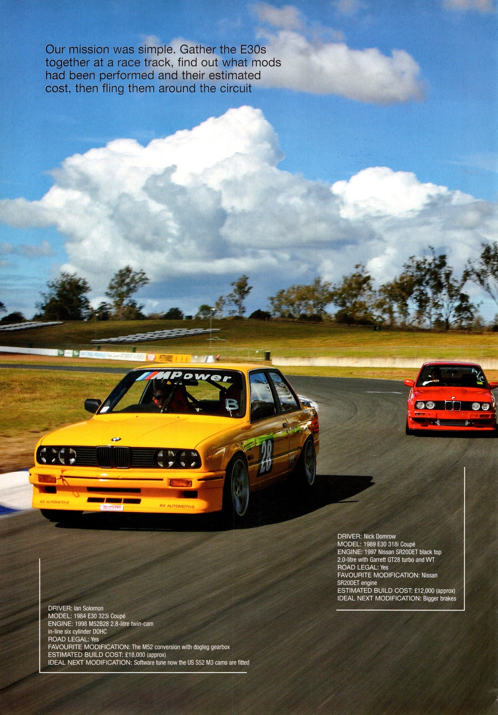 BMW E30 mix SERIES collection (16X11)SET