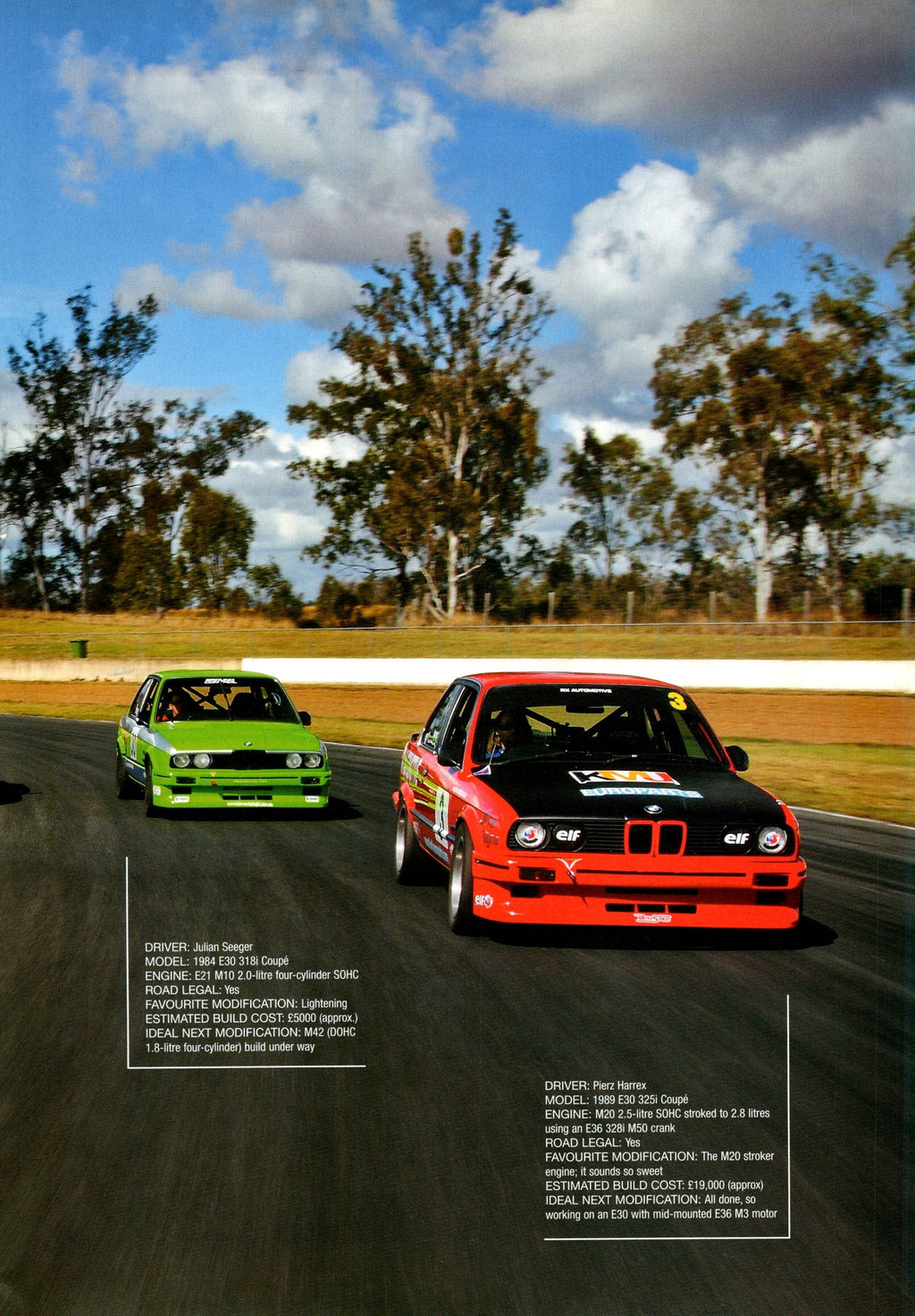 BMW E30 mix SERIES collection (16X11)SET