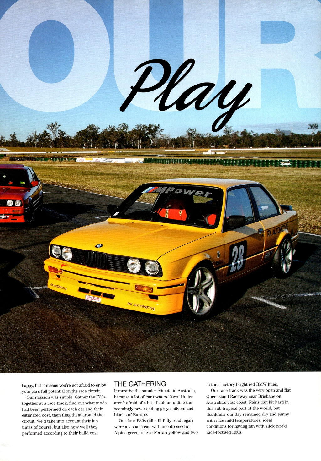 BMW E30 mix SERIES collection (16X11)SET