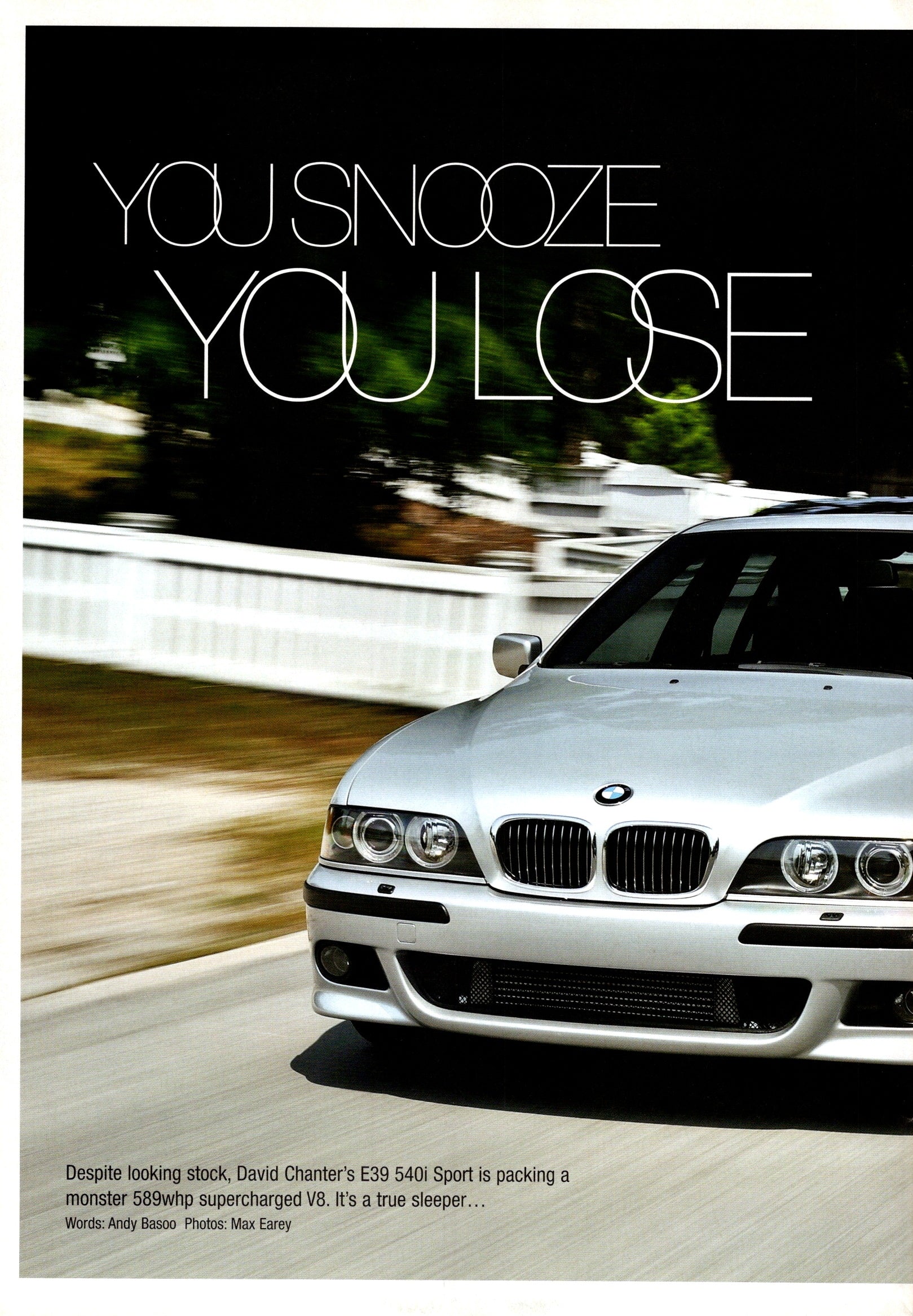 BMW E39 SERIES collection (16X11)SET