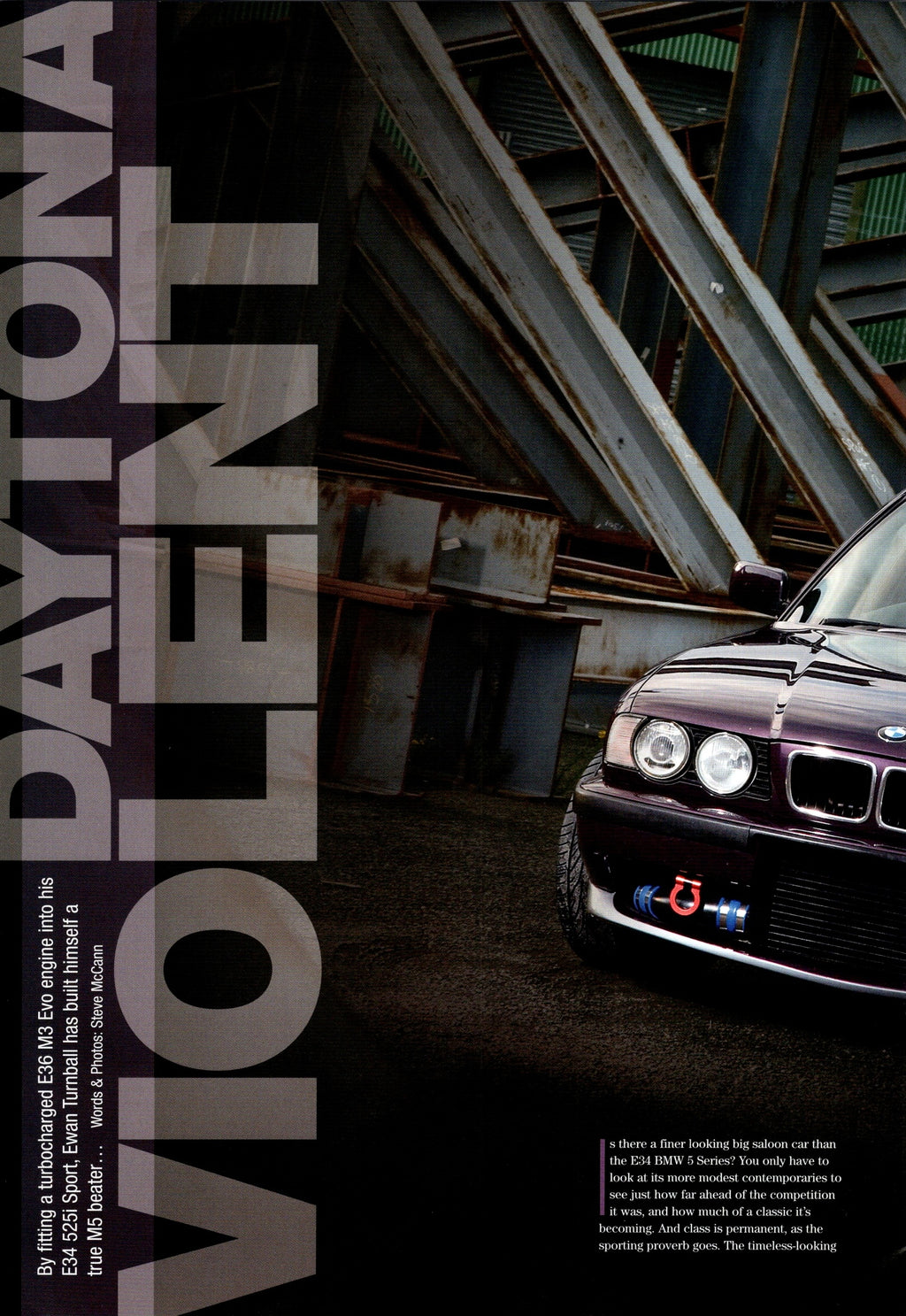 BMW E34 PERFORMANCE collection (16X11)SET