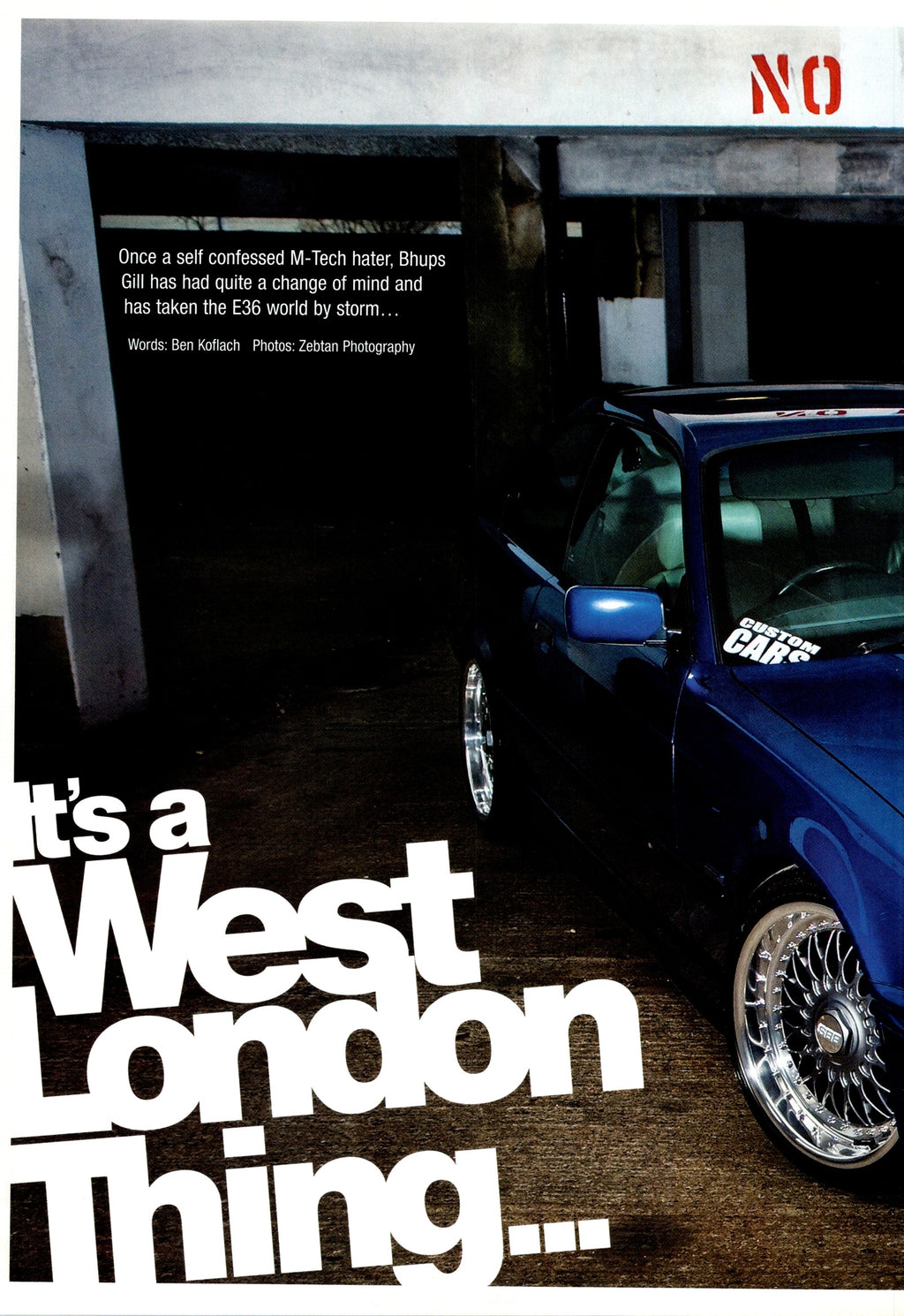 BMW E36 PERFORMANCE collection (16X11)SET