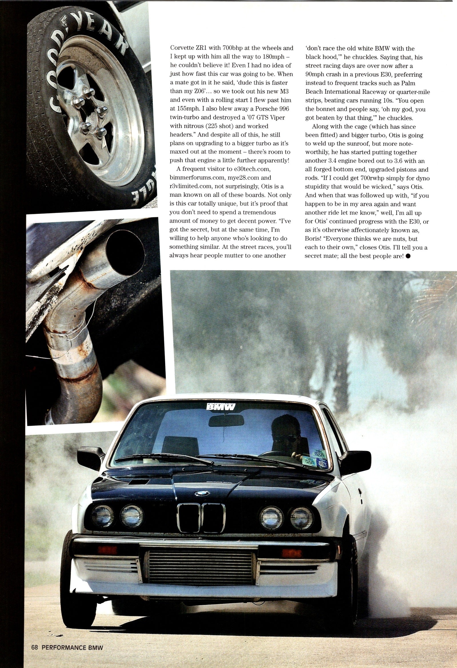 BMW performance e30 collection From Japan (8X11)-SINGLE