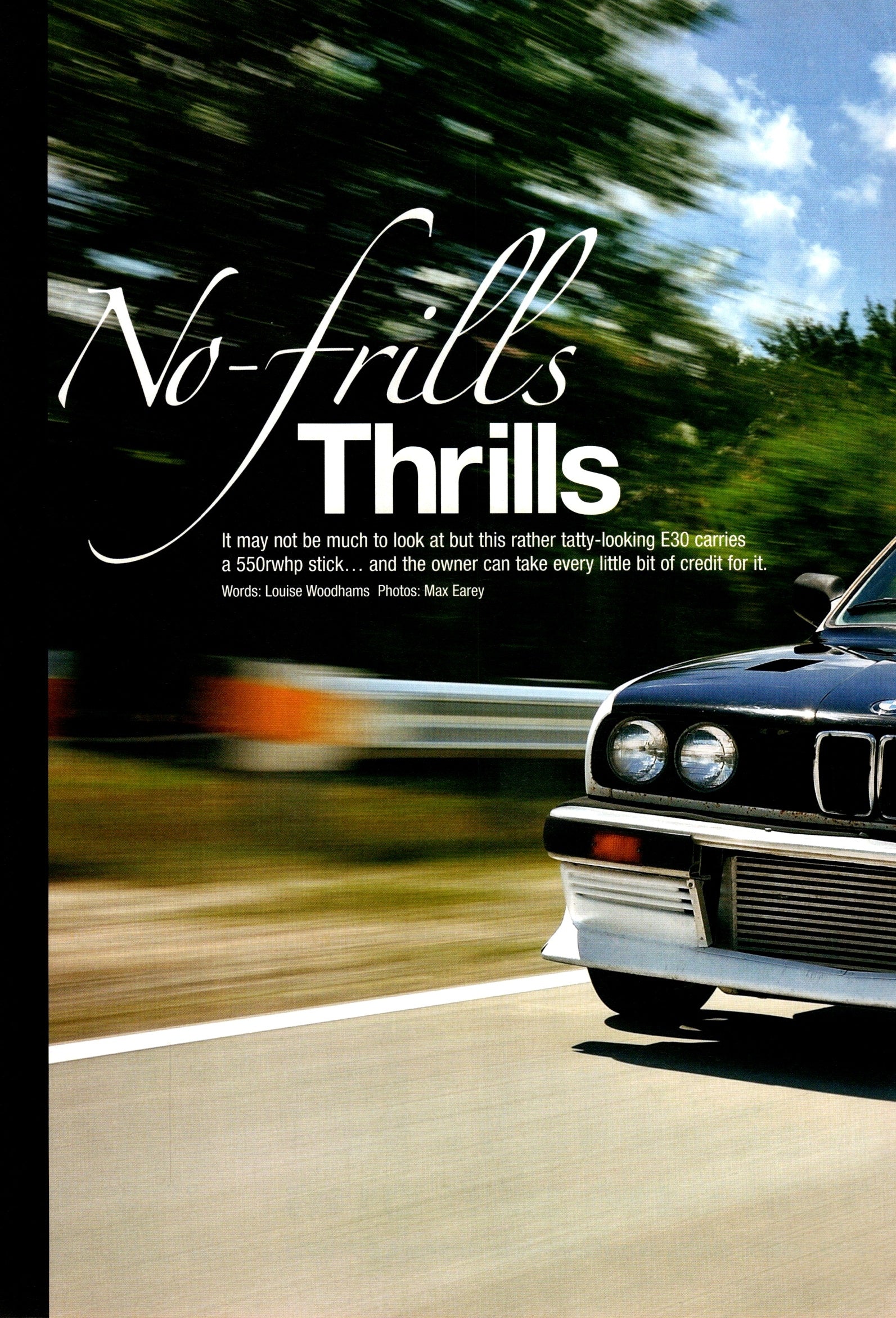 BMW E30 PERFORMANCE collection (16X11)SET