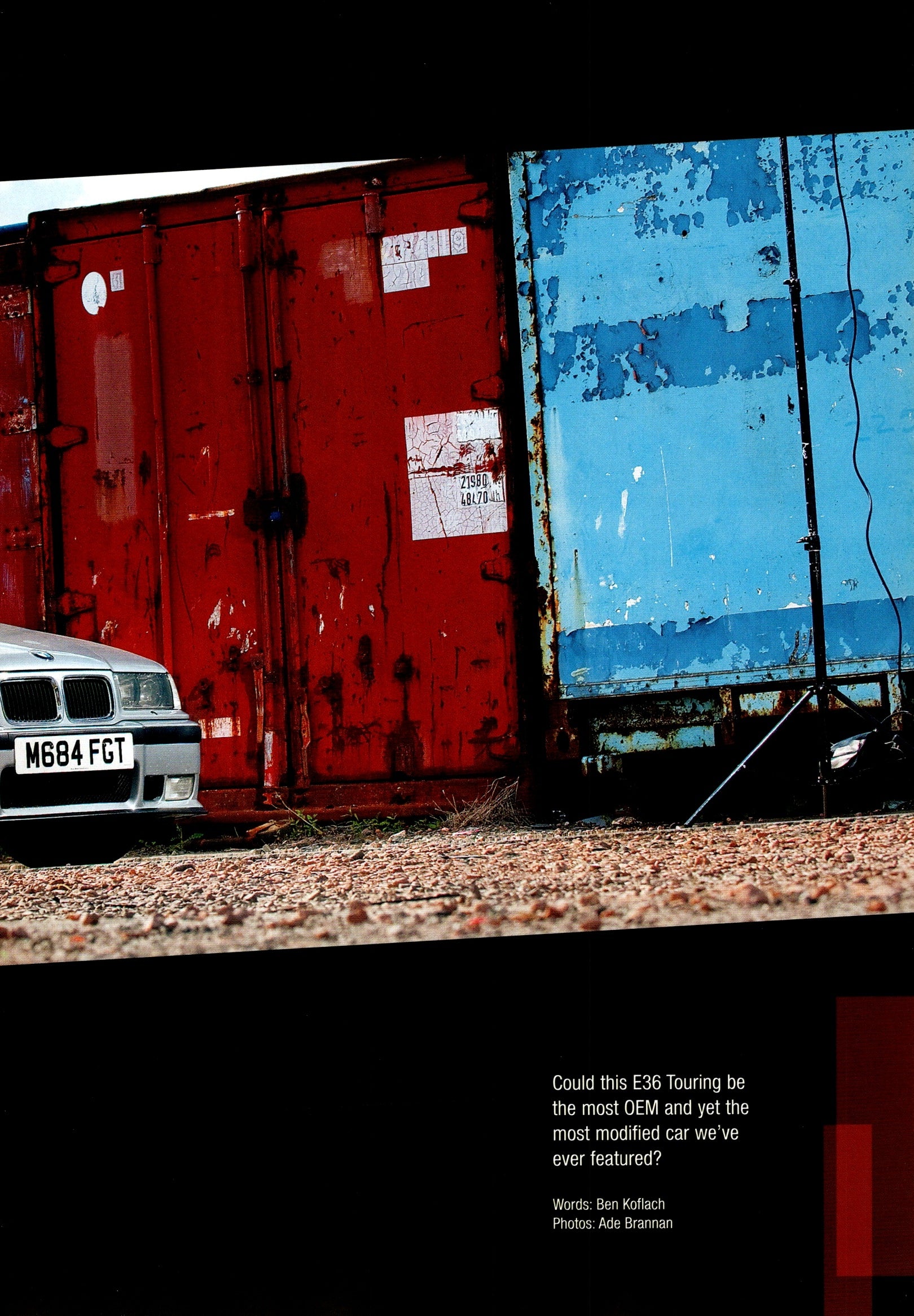 BMW E36 TOURING collection (16X11)SET