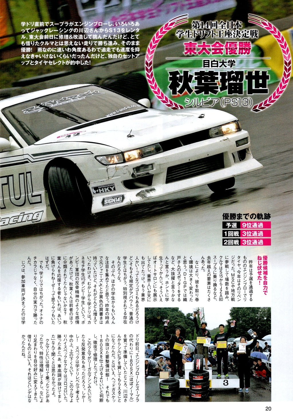 NISSAN S13  collection From Japan (16X11)-SET
