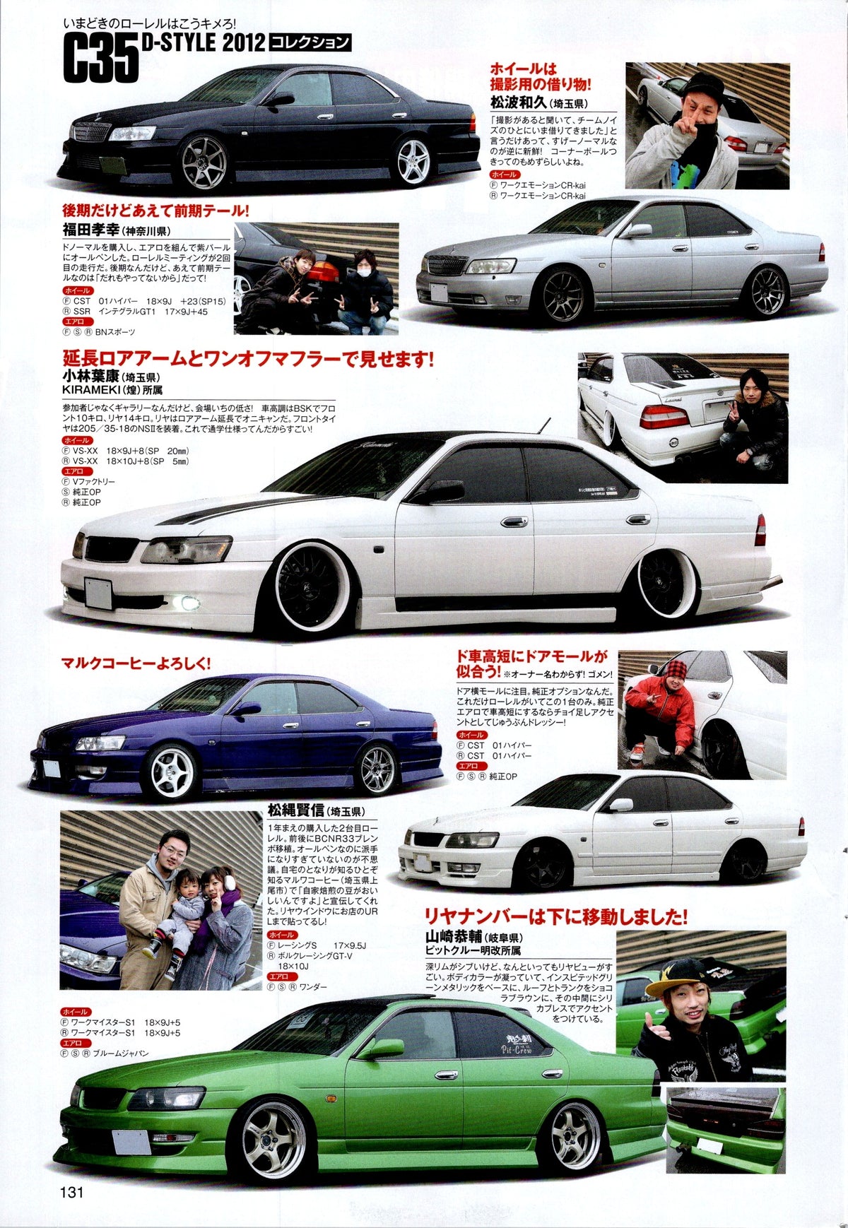 NISSAN C35 x collection From Japan (16X11)-SET