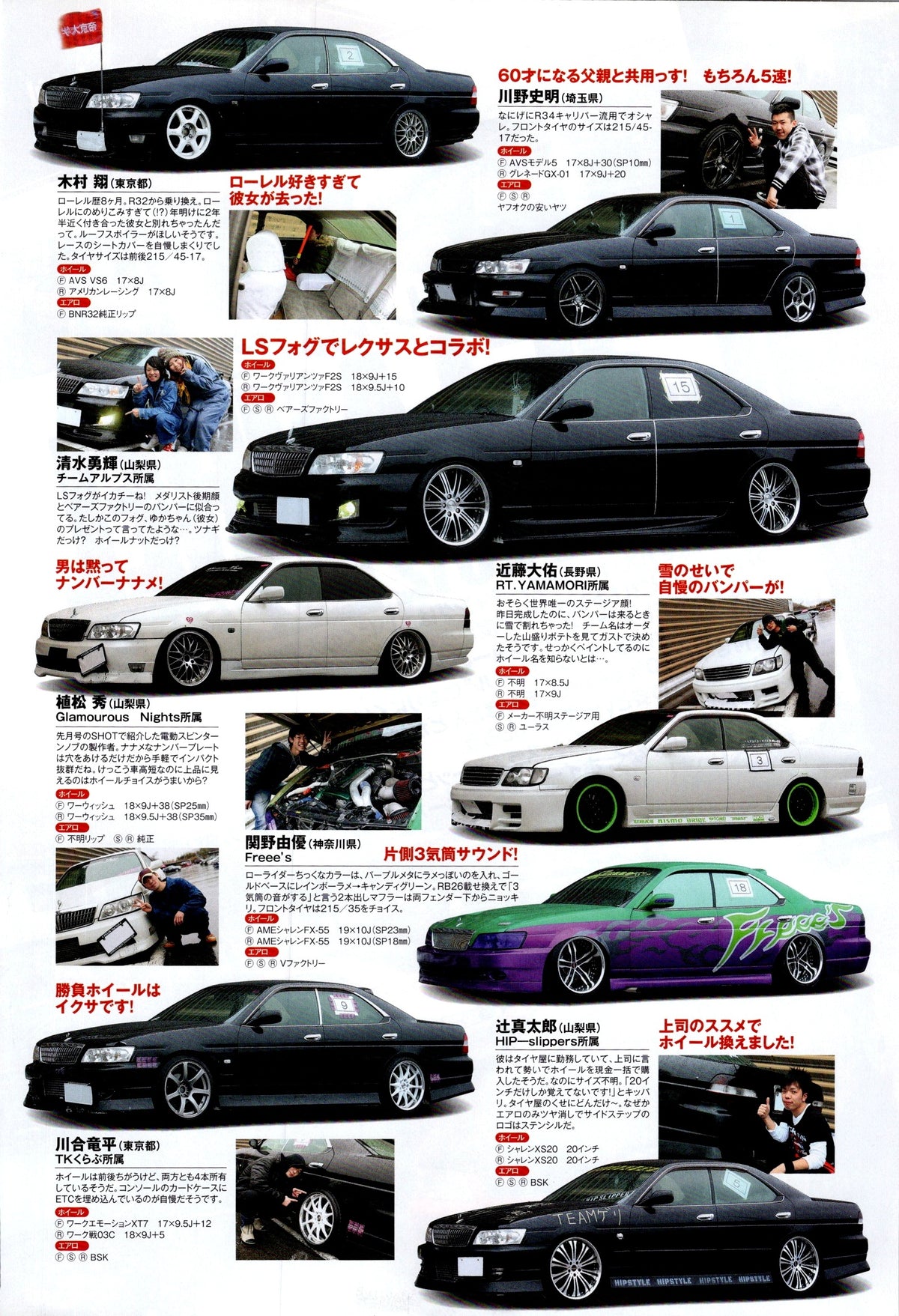 NISSAN C35 x collection From Japan (16X11)-SET