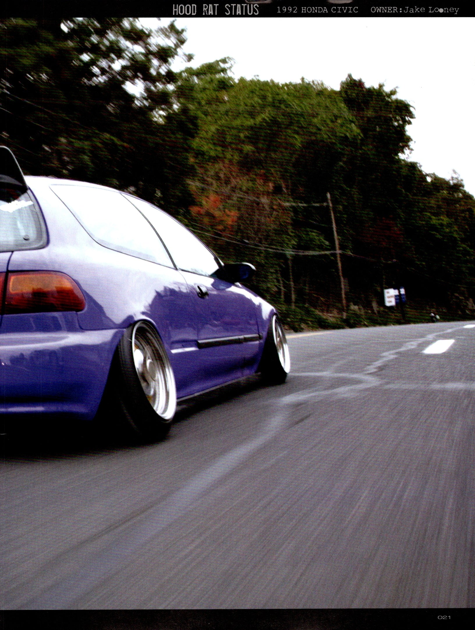 HONDA CIVIC 92' collection (16X11)SET