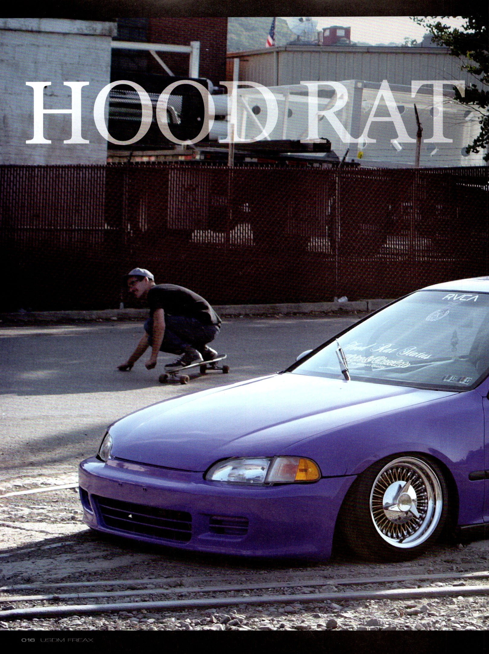 HONDA CIVIC 92' collection From Japan (8X11)-SINGLE