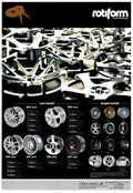 ROTIFORM X WHEELS collection From Japan (8X11)-SINGLE