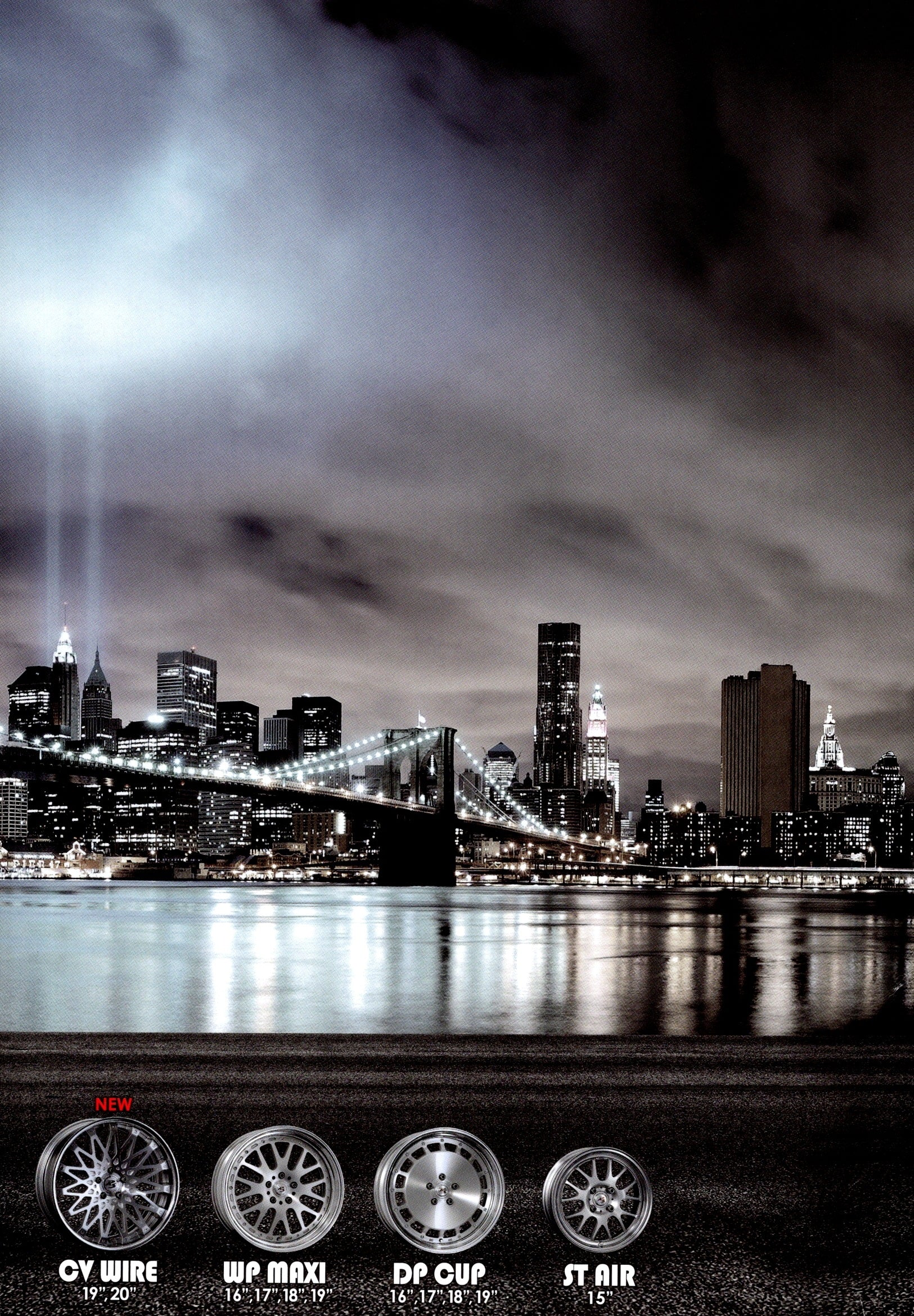 CRIMSON INC. WHEELS collection from Japan (16x11)-SET