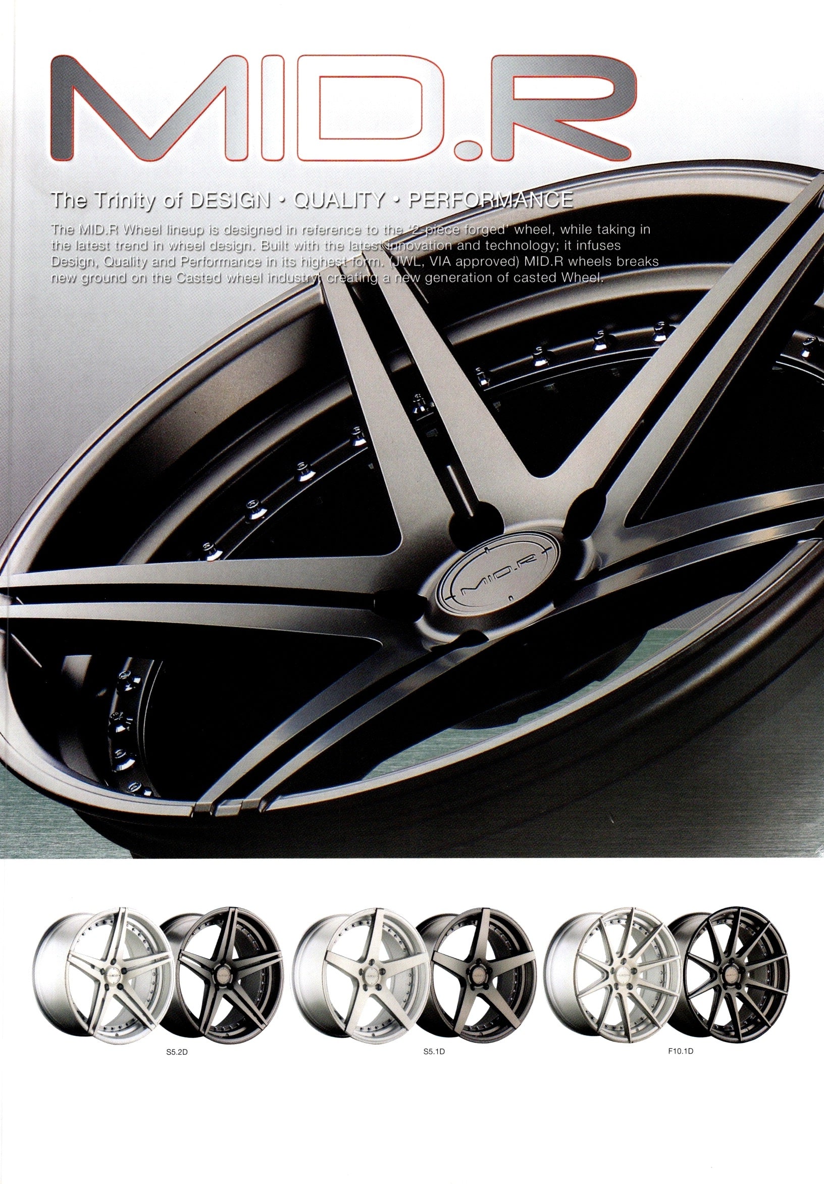 MDR WHEELS collection From Japan (8X11)-SINGLE