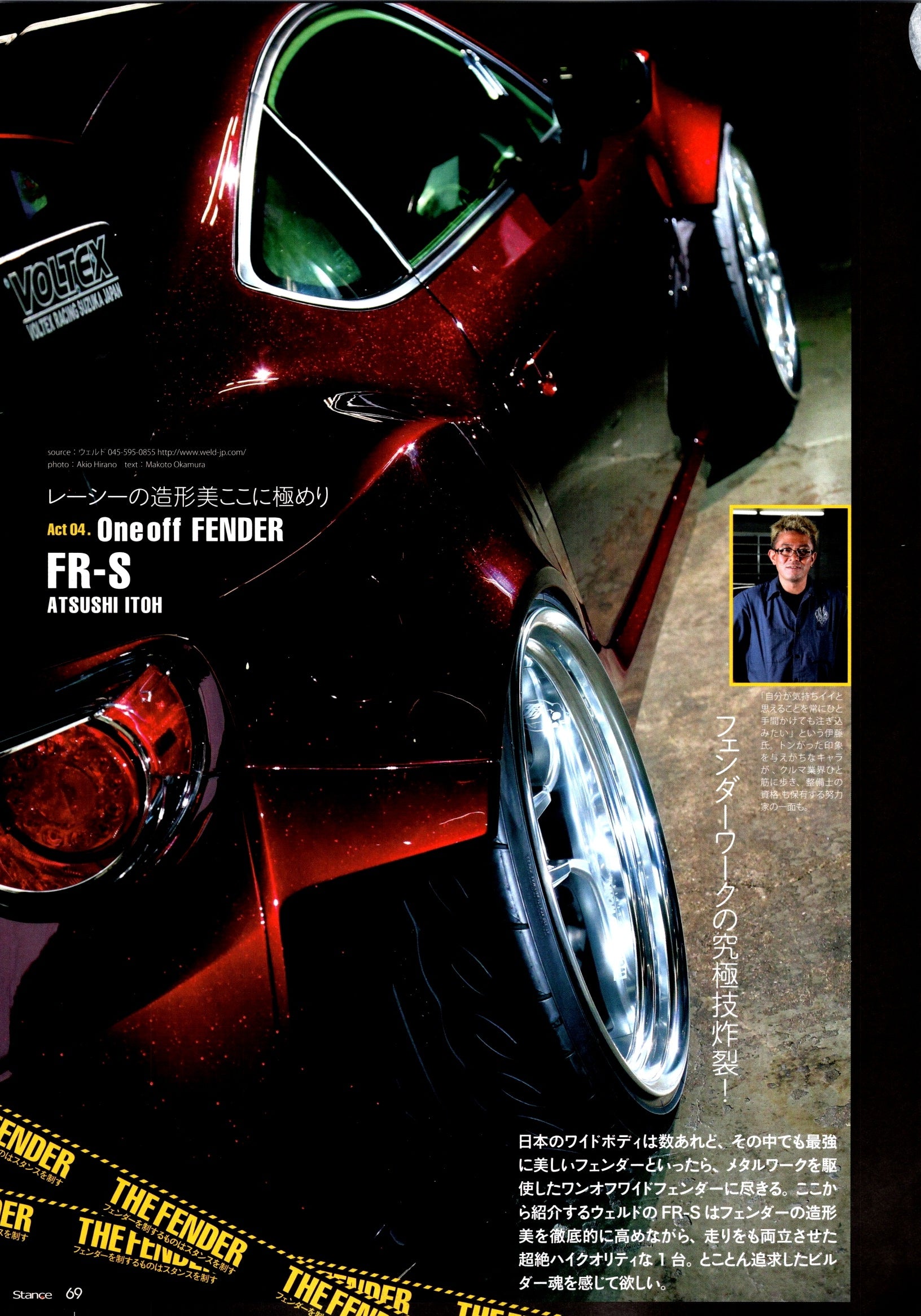 SCION FRS collection From Japan (8X11)-SINGLE