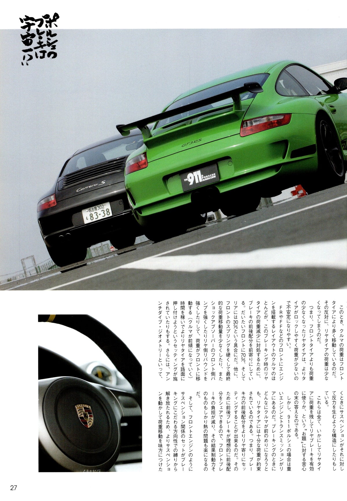 PORSCHE 911 x  collection From Japan (8X11)-SINGLE