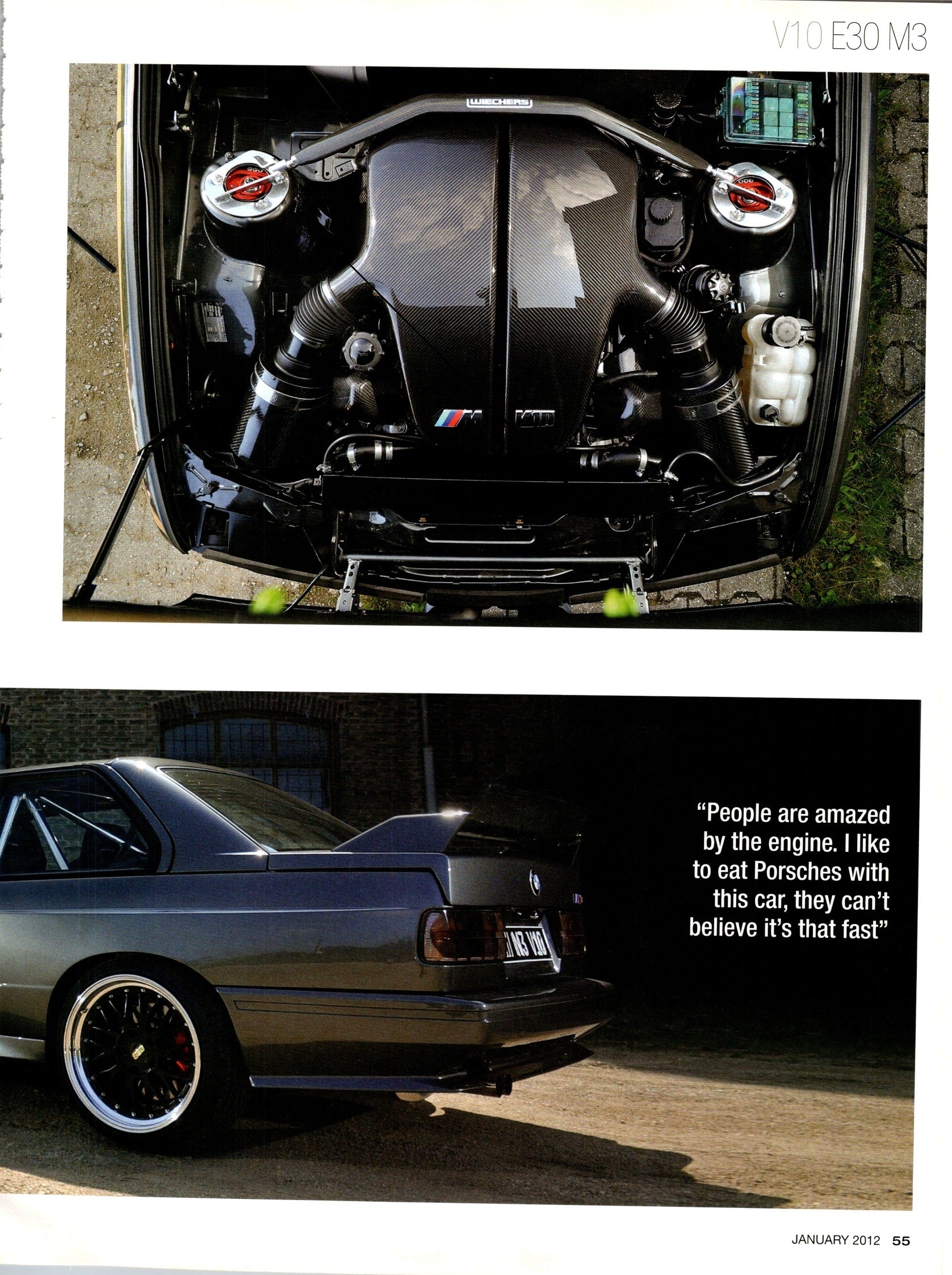 BMW PERFORMANCE E30 collection From Japan (8X11)-SINGLE