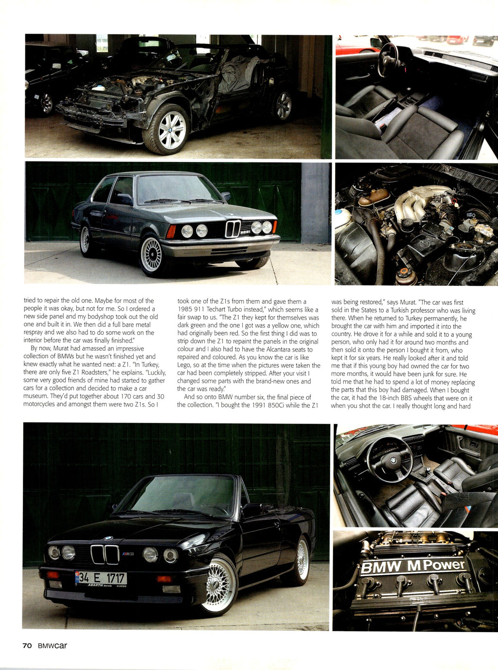 BMW PERFORMANCE X collection From Japan (16X11)-SET