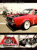 VOLKSWAGEN RABBIT 83' collection From Japan (16X11)-SET
