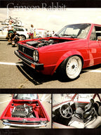VOLKSWAGEN RABBIT 83' collection From Japan (16X11)-SET