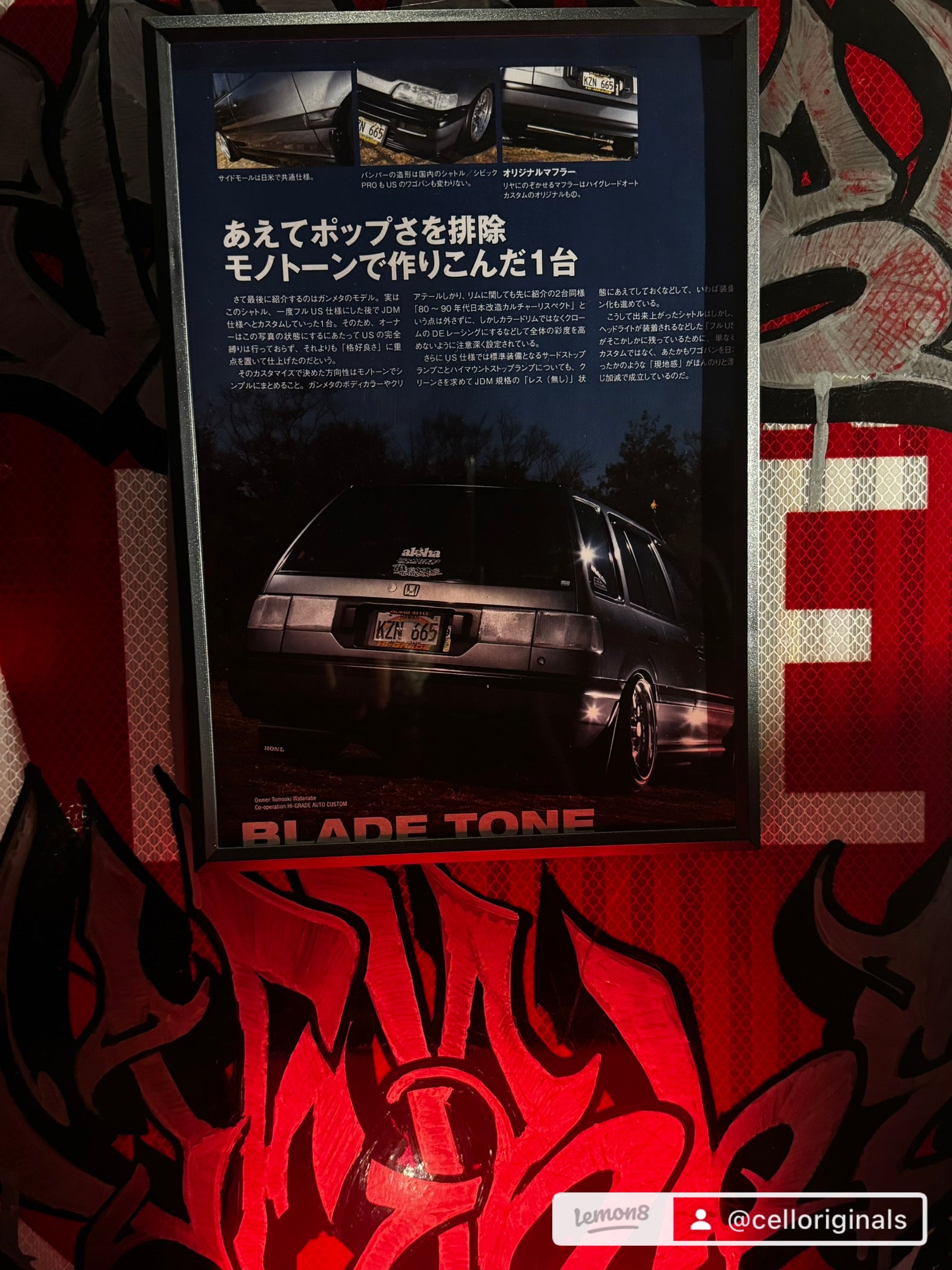 HONDA CIVIC WAGON collection From Japan (8X11)-SINGLE